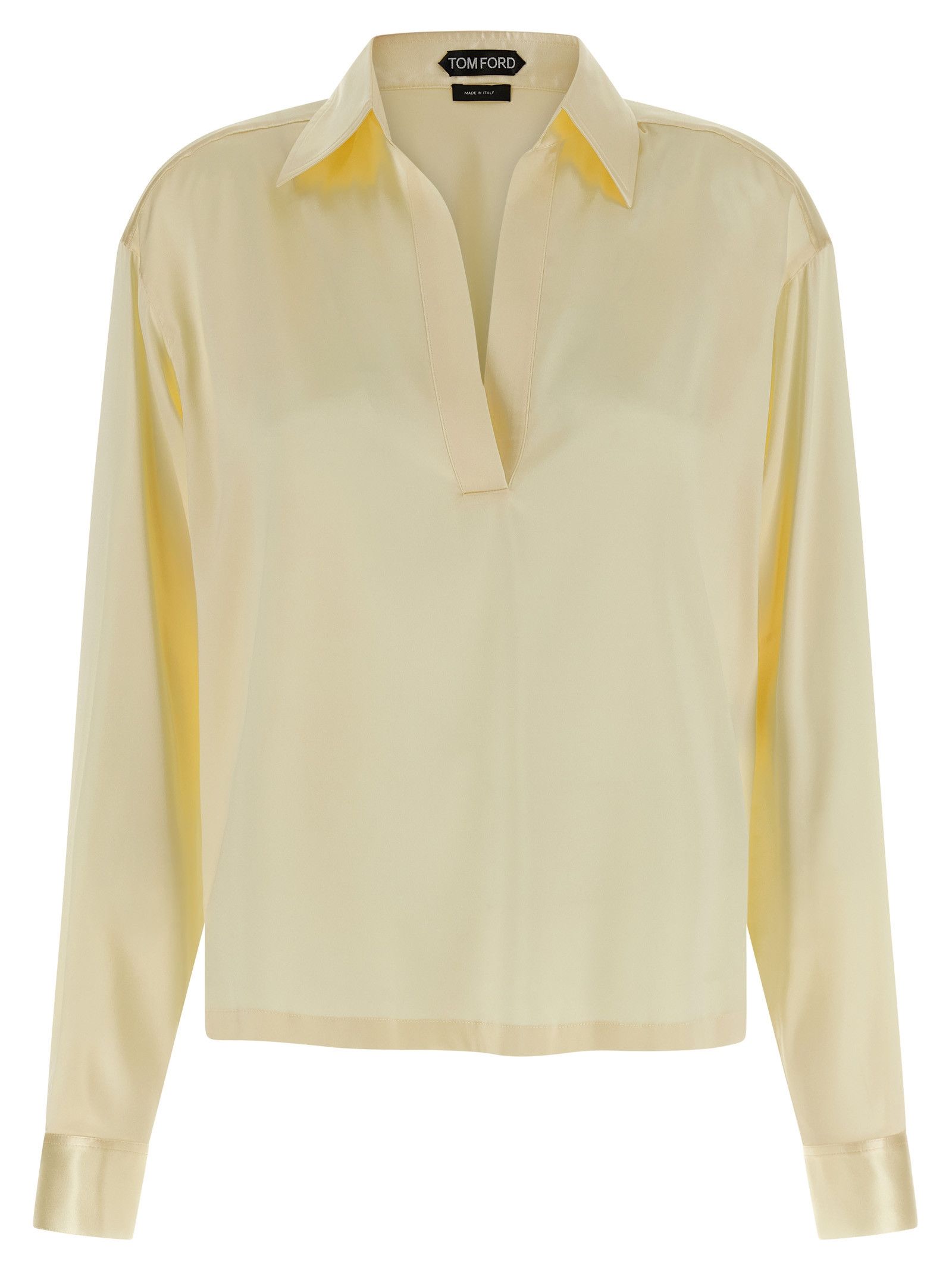 Tom Ford Silk polo shirt Size S / US 4 / IT 40 - 1 Thumbnail
