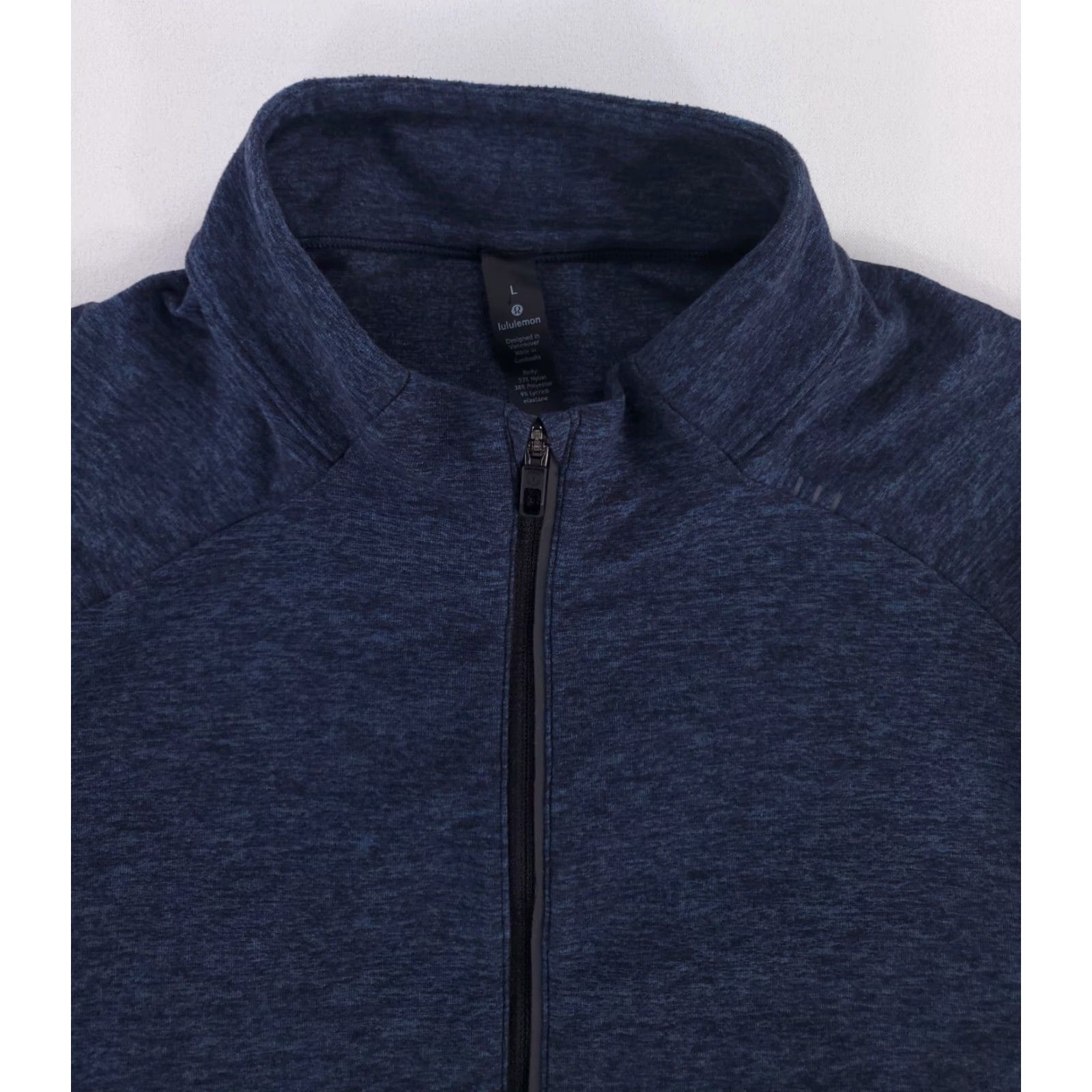 Lululemon Lululemon Surge Warm 1/2 Zip 1/4 Zip Pullover Blue Mens L Clothing Pullover Zip Collar 1/4 Zip Mens Blue Lululemon Surge Warm Size US L / EU 52-54 / 3 - 3 Thumbnail