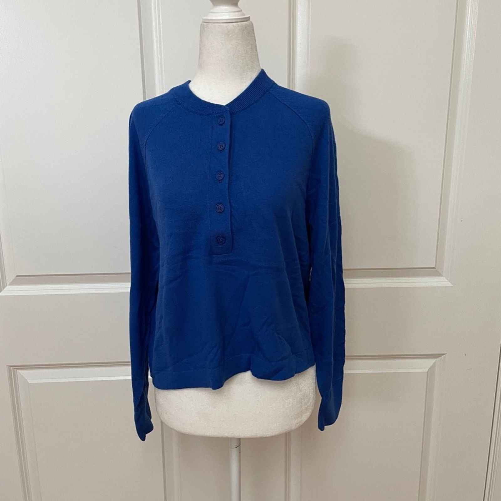 360Cashmere Lennox Henley Cashmere Sweater from 360 CASHMERE Size XS / US 0-2 / IT 36-38 - 3 Thumbnail