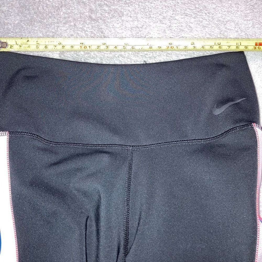 Nike Nike, Power Victory 7/8 Training Leggings Tight Fit Black, Stripes Women’s XS Size 27" / US 4 / IT 40 - 9 Thumbnail