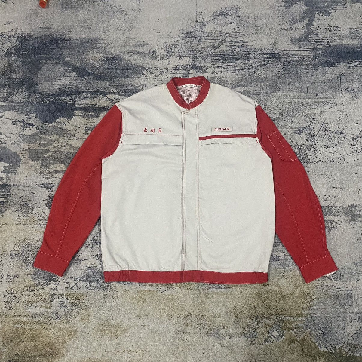 Japanese Brand × Vintage Vintage Japanese Nissan MotorSport Button Up Jacket Size US XL / EU 56 / 4 - 3 Thumbnail