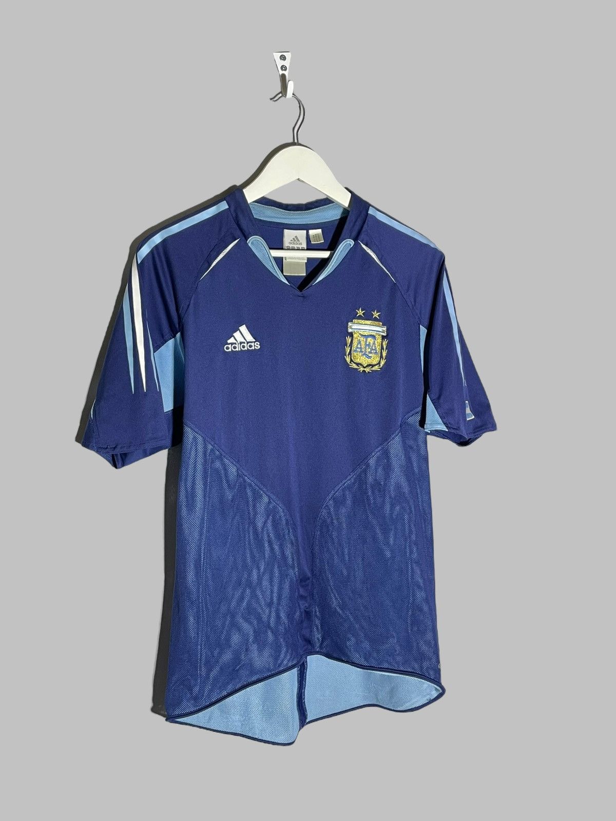 Adidas × Vintage National Team Argentina Adidas 2004 Away Vintage Jersey Size US M / EU 48-50 / 2 - 2 Thumbnail