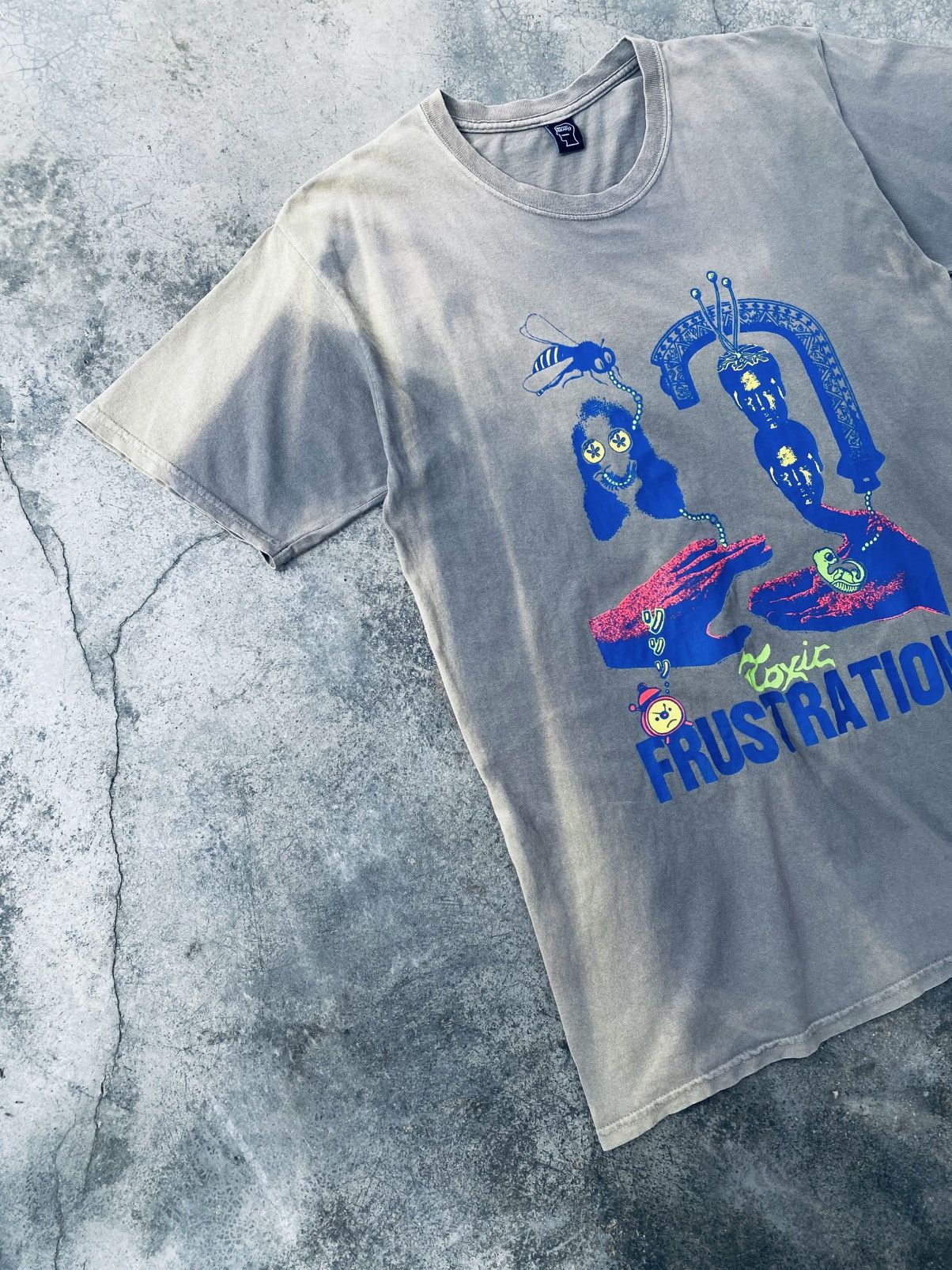 Brain Dead Brain Dead x Joseph Carey Merrick Sun Faded Tees Size US L / EU 52-54 / 3 - 4 Thumbnail