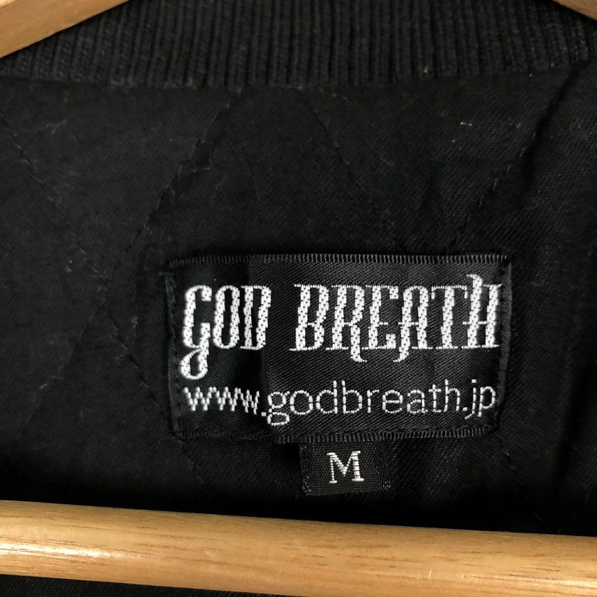 Japanese Brand 🔥VINTAGE SOFT LEATHER BOMBER JACKET GOD BREATH ISSEY MIYAKE Size US M / EU 48-50 / 2 - 13 Thumbnail