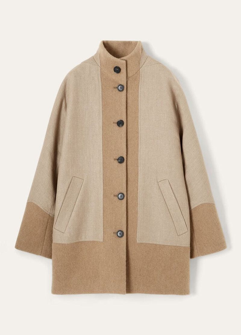 Loro Piana o1srvl11e0526 FAP0163 Tian Coat in Brown Size L / US 10 / IT 46 - 1 Thumbnail