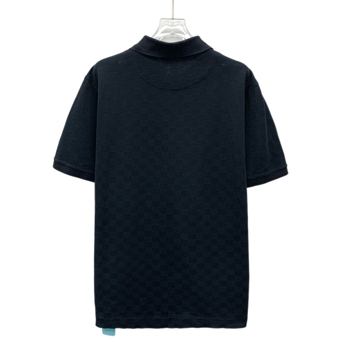 Louis Vuitton Louis Vuitton Black Damier Short Sleeve Polo Shirt K26WX Size US L / EU 52-54 / 3 - 2 Thumbnail