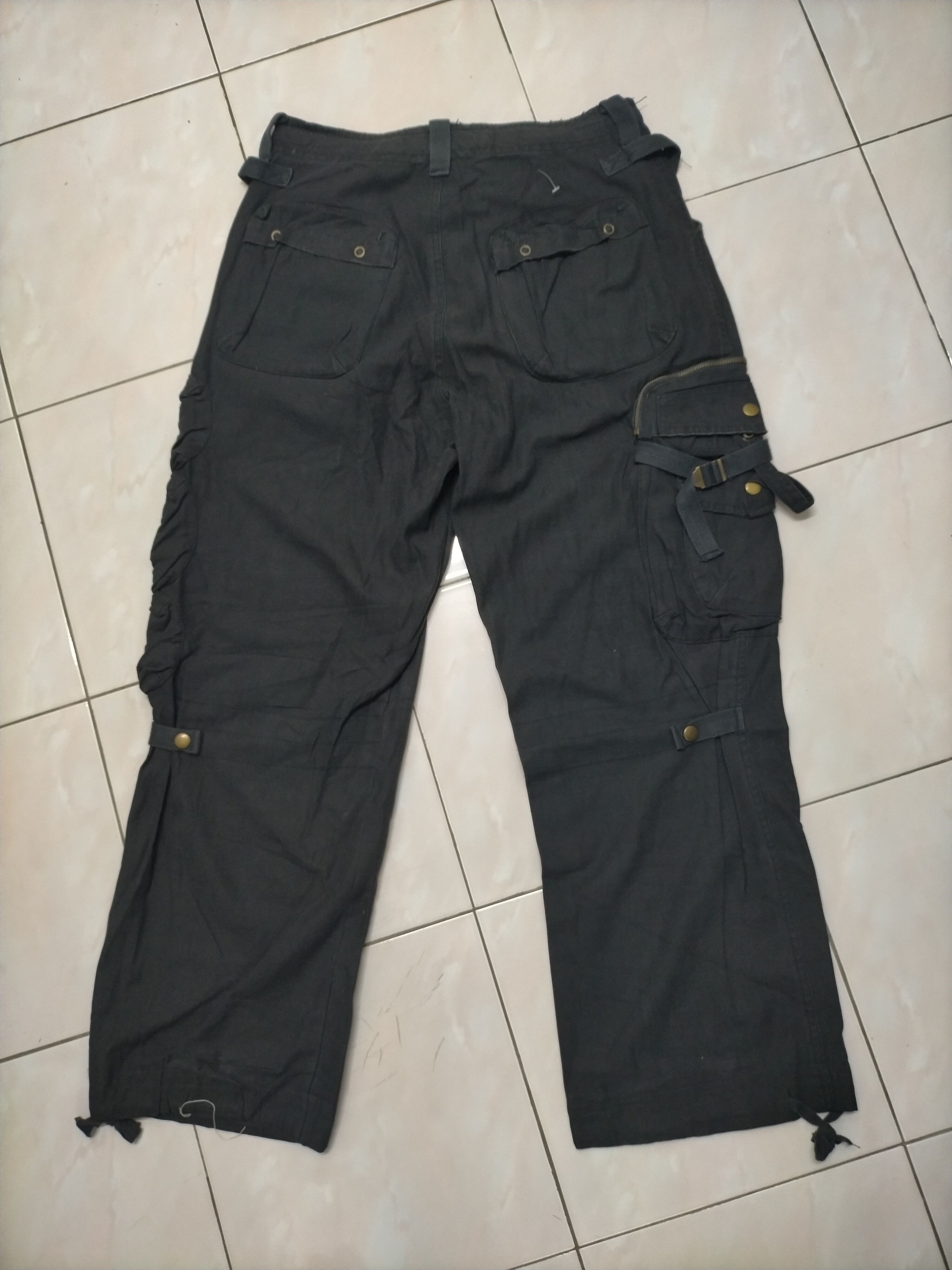 PPFM Vintage The Voice Tactical Bondage Cargo Pants Size US 31 - 6 Thumbnail