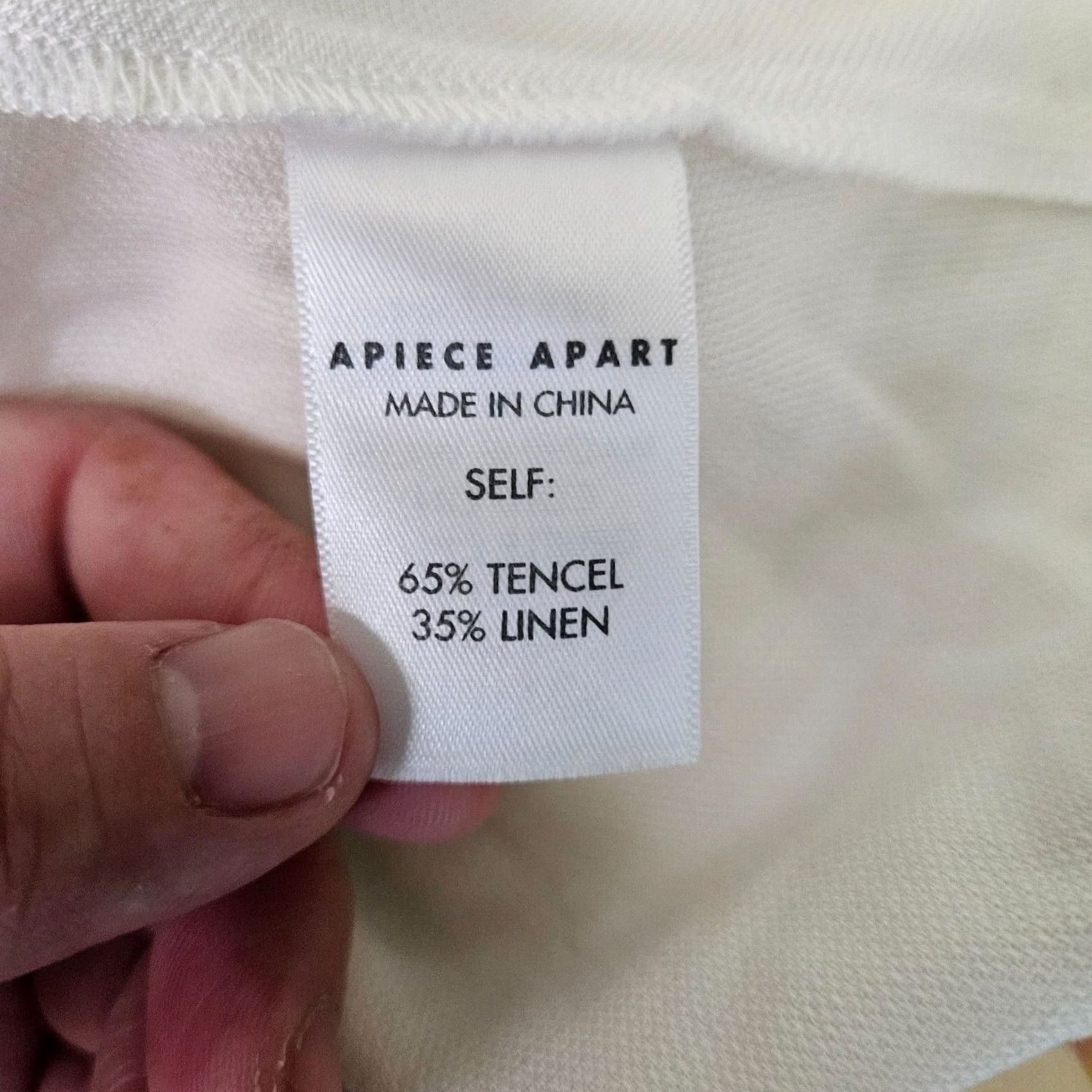 Apiece Apart APIECE APART Women's White Cropped Ruffle Off the Shoulder Top Size 0 Size XS / US 0-2 / IT 36-38 - 7 Thumbnail