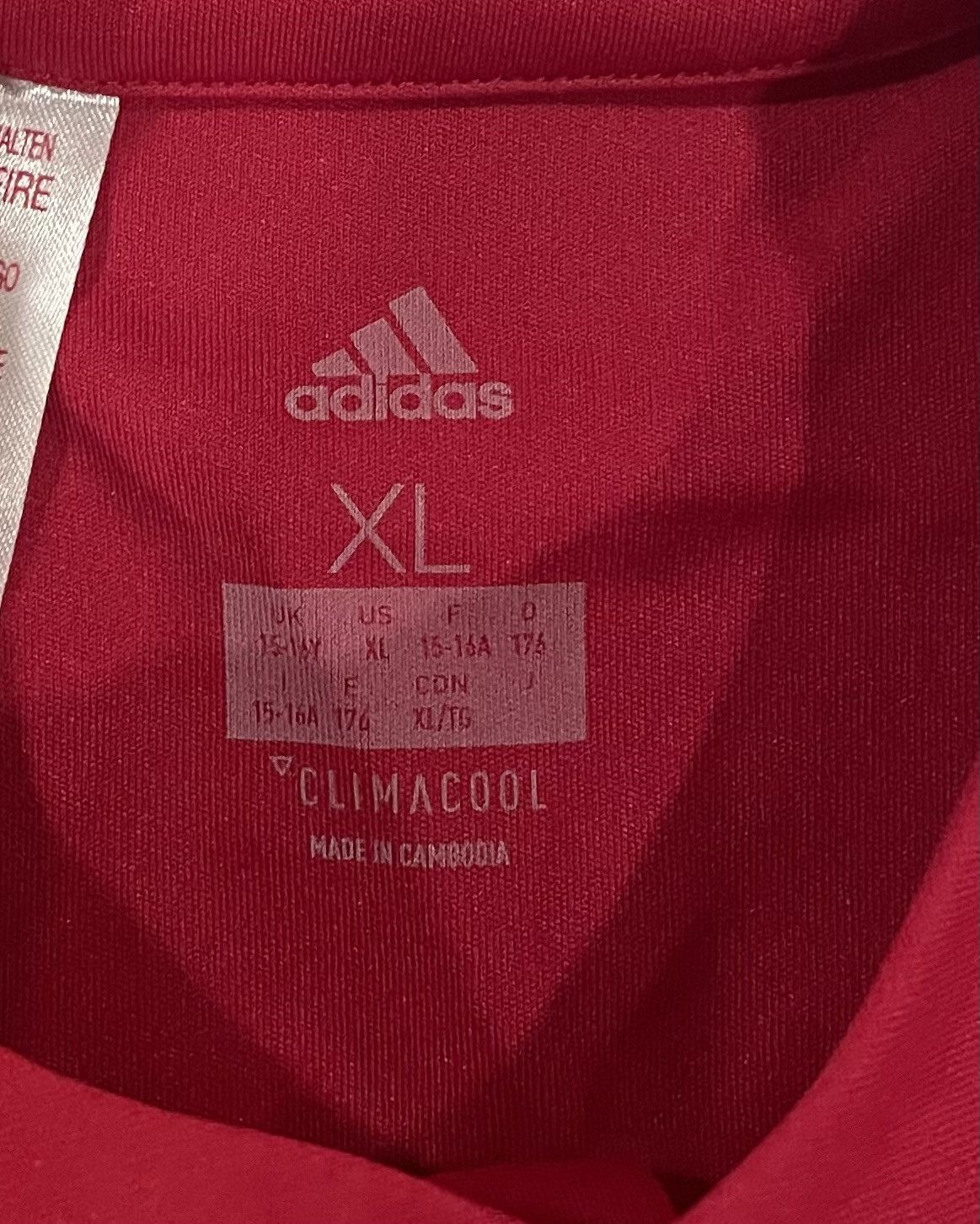 Adidas Adidas 2017/18 Lukaku #9 Manchester Jersey Men’s Size Small Size US S / EU 44-46 / 1 - 2 Thumbnail
