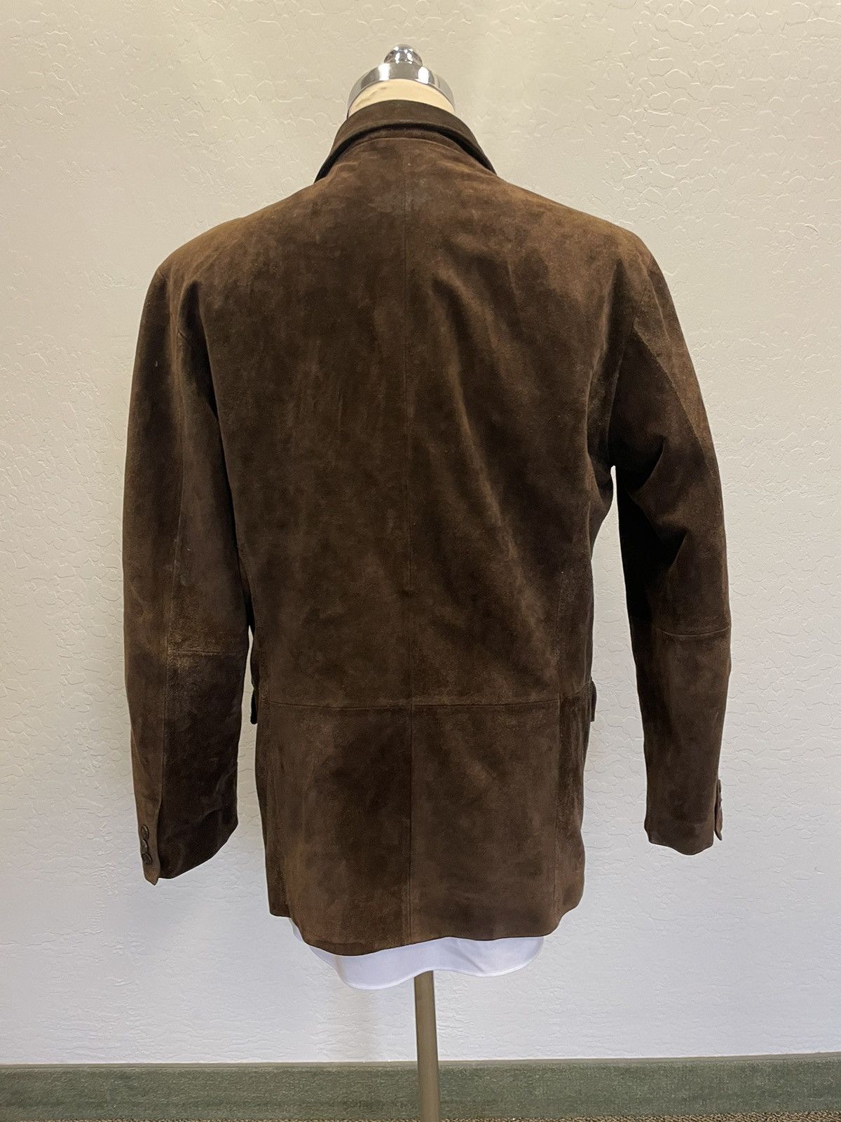 J.Crew × Vintage Rough Out Snuff Suede 3-Button Jacket Size 40R - 4 Thumbnail