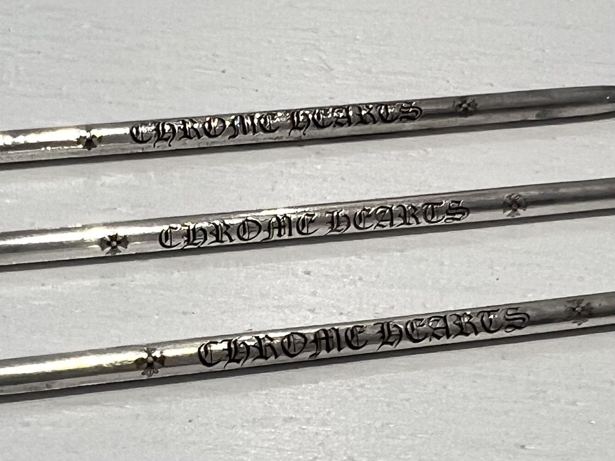 Chrome Hearts Chrome Hearts Silver Toothpicks Size ONE SIZE - 7 Thumbnail