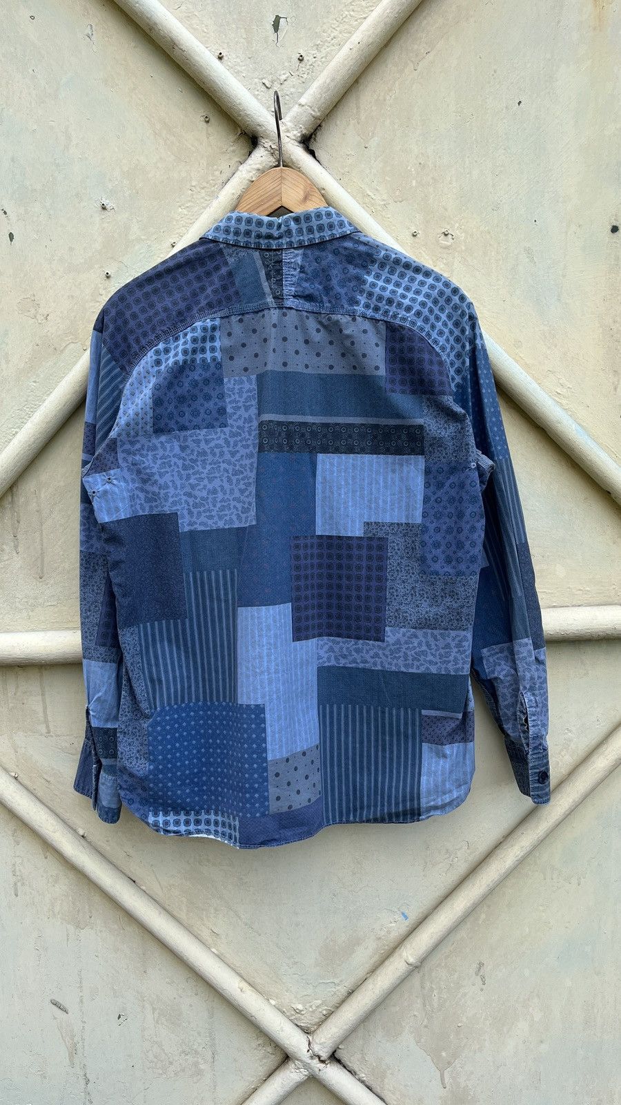 Momotaro Jeans Momotaro Sashiko pattern Shirt Size US XXS / EU 40 - 2 Thumbnail