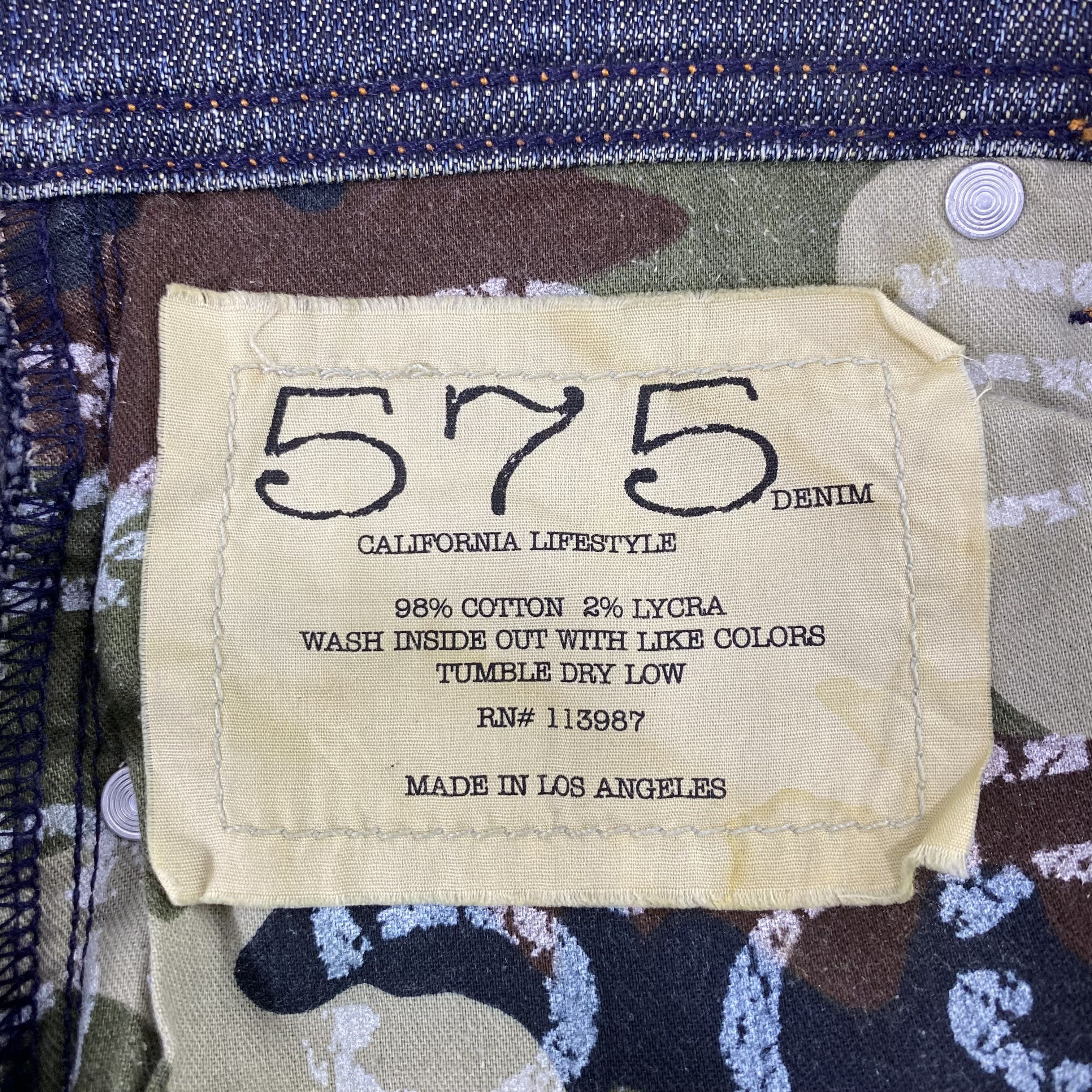 Jean × Vintage Vintage 575 Rusty FLARE Denim Faded Jeans-J1162 Size US 32 / EU 48 - 10 Thumbnail