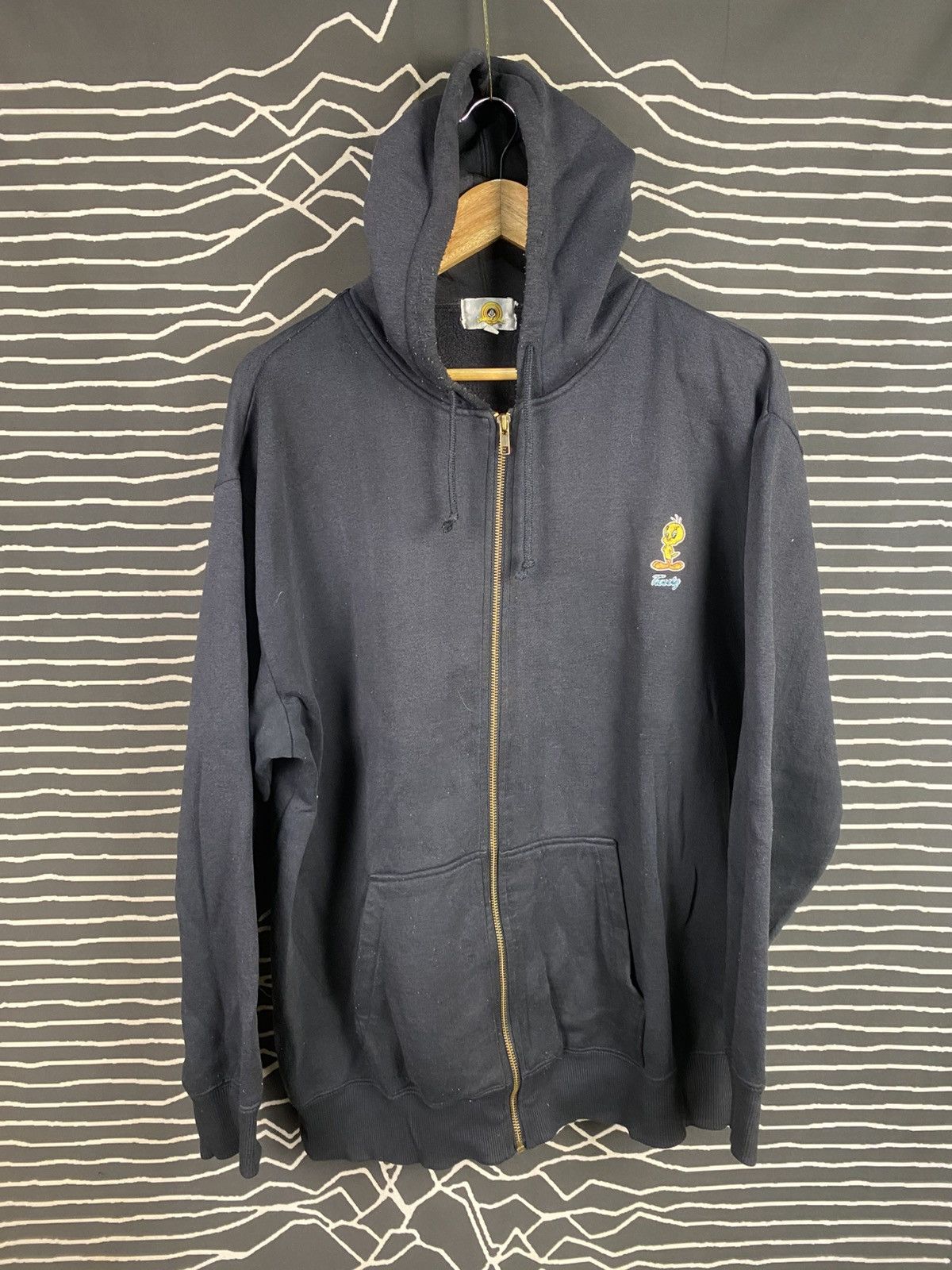 Vintage Vintage Looney Tunes Tweety Backhit Print Hoodie Size US XL / EU 56 / 4 - 2 Thumbnail