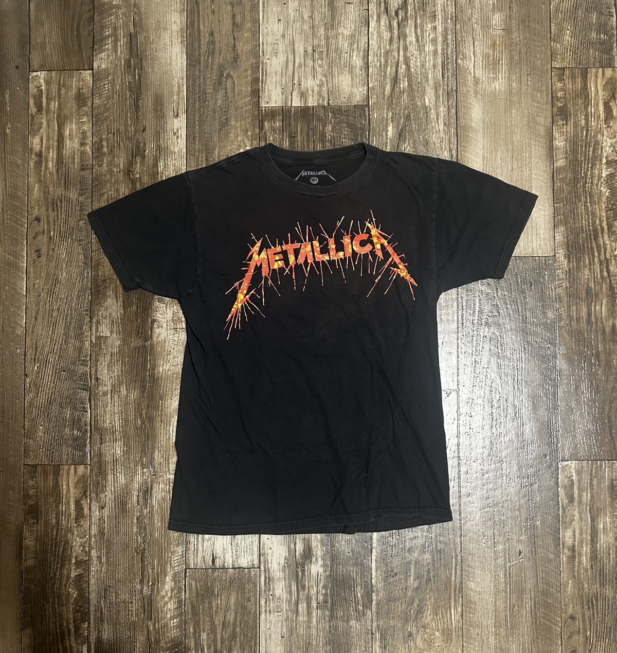 Band Tees × Metallica × Vintage Metallica Blindfolded Skull Concert Tee Size US M / EU 48-50 / 2 - 2 Thumbnail