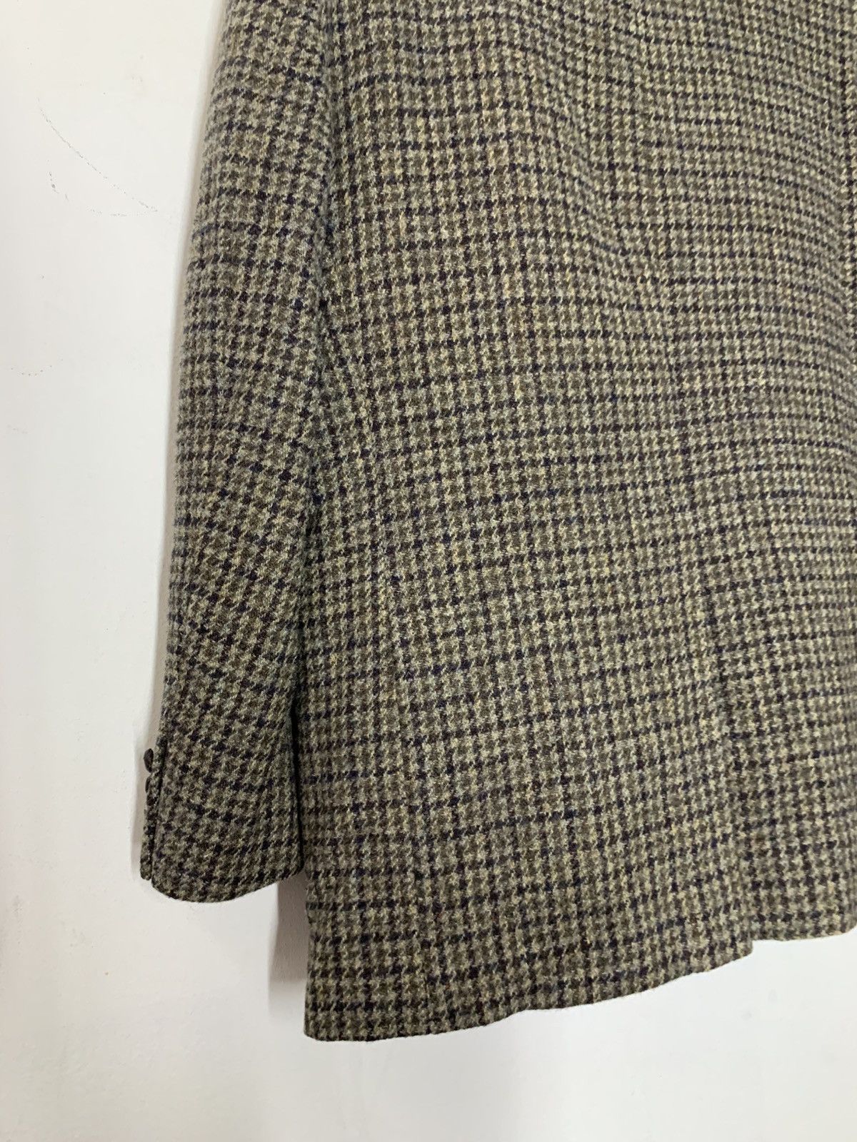 Harris Tweed Vintage Harris Tweed Houndstooth Wool Coat Blazer Size US M / EU 48-50 / 2 - 7 Thumbnail