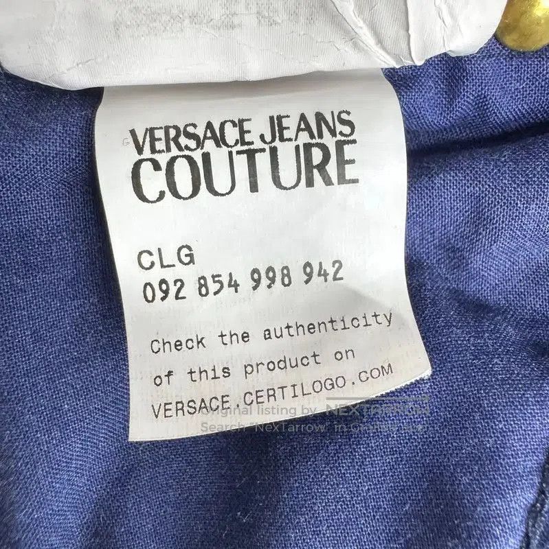 Versace Versace Women's Blue Cotton Jeans . Size 30" / US 8 / IT 44 - 5 Thumbnail