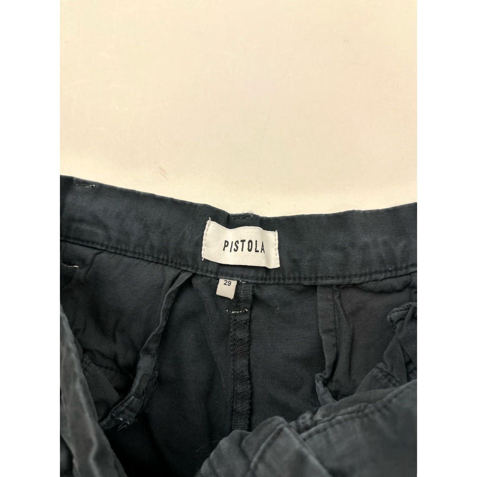 Pistola PISTOLA Pants Women’s 29 Black Trousers Pleated Dress Pants Pockets Size 29" - 4 Thumbnail
