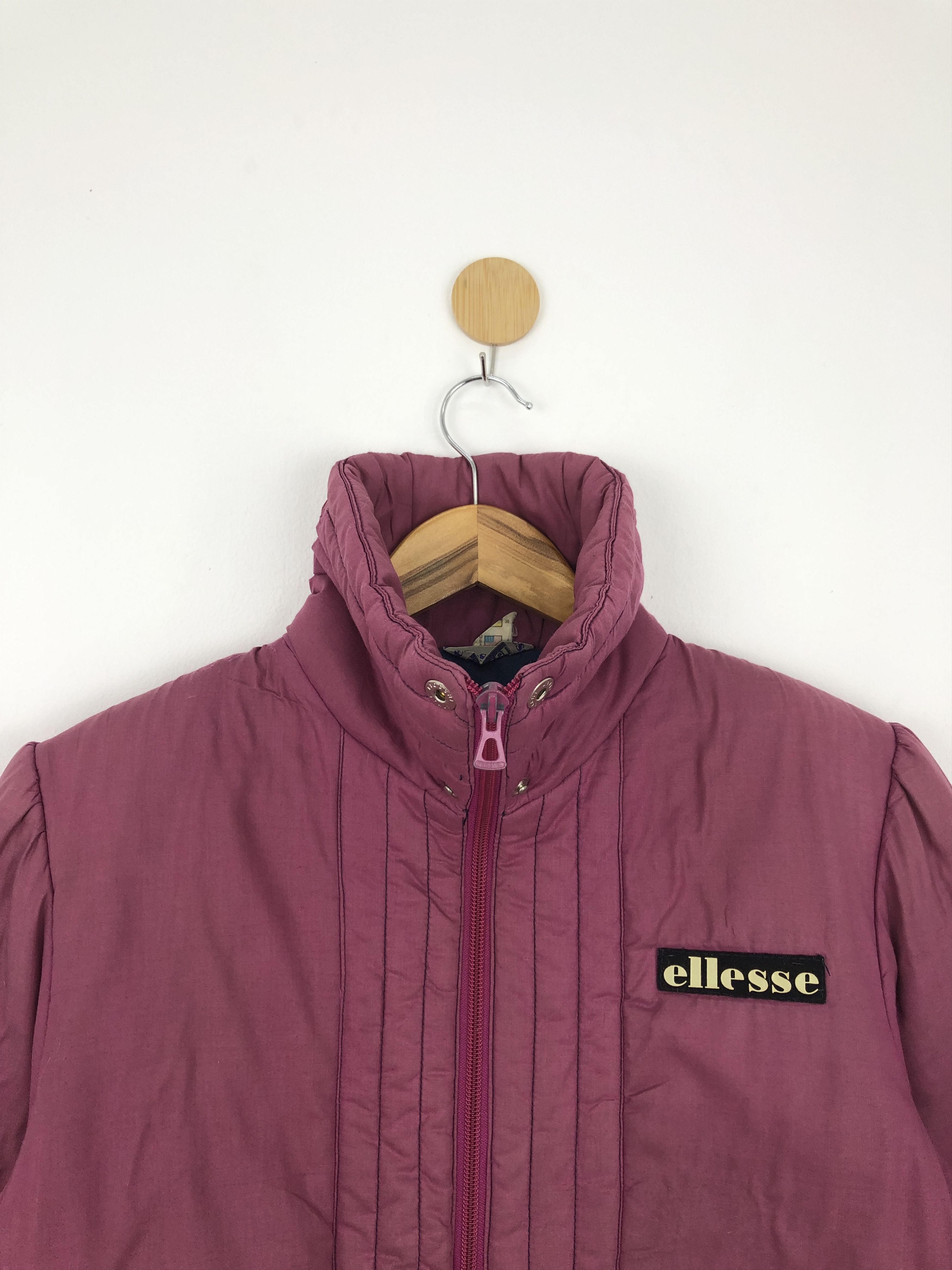 Ellesse Vintage Ellesse Bomber Puffer Jacket MJ0009 Size US S / EU 44-46 / 1 - 2 Thumbnail