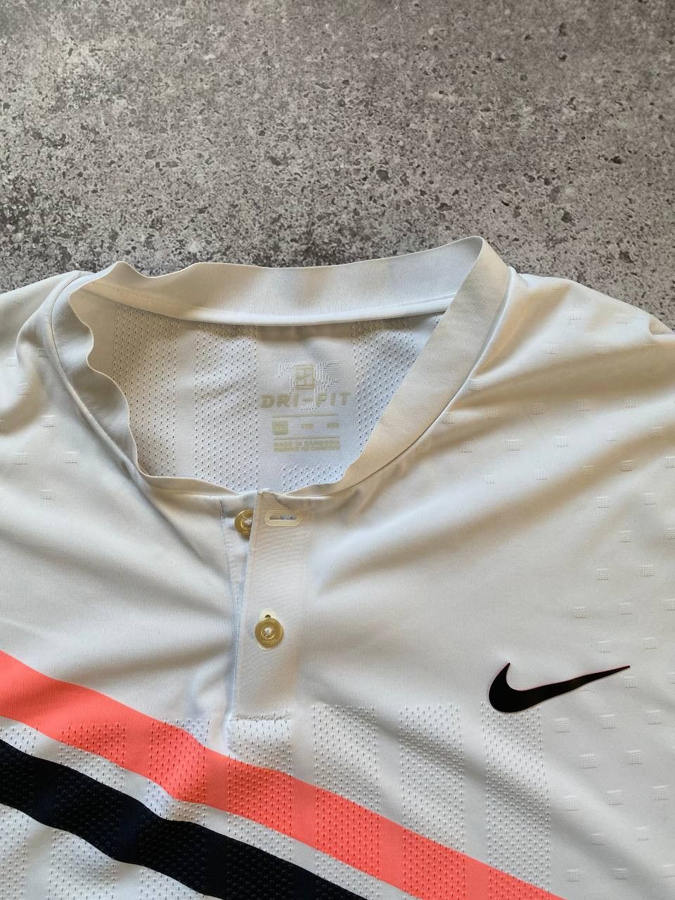 Nike × Vintage ROGER FEDERER NIKE AUSTRILIAN OPEN TENNIS TRAINING SHIRT Size US XXL / EU 58 / 5 - 2 Thumbnail