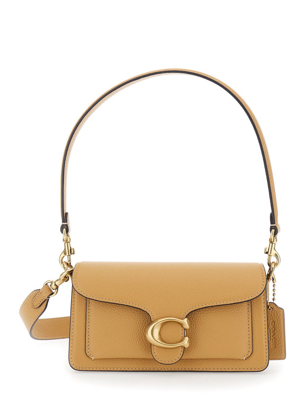 Coach 'Tabby' beige Shoulder bag with plaque detail on the front in leather Woman Size ONE SIZE - 1 Thumbnail