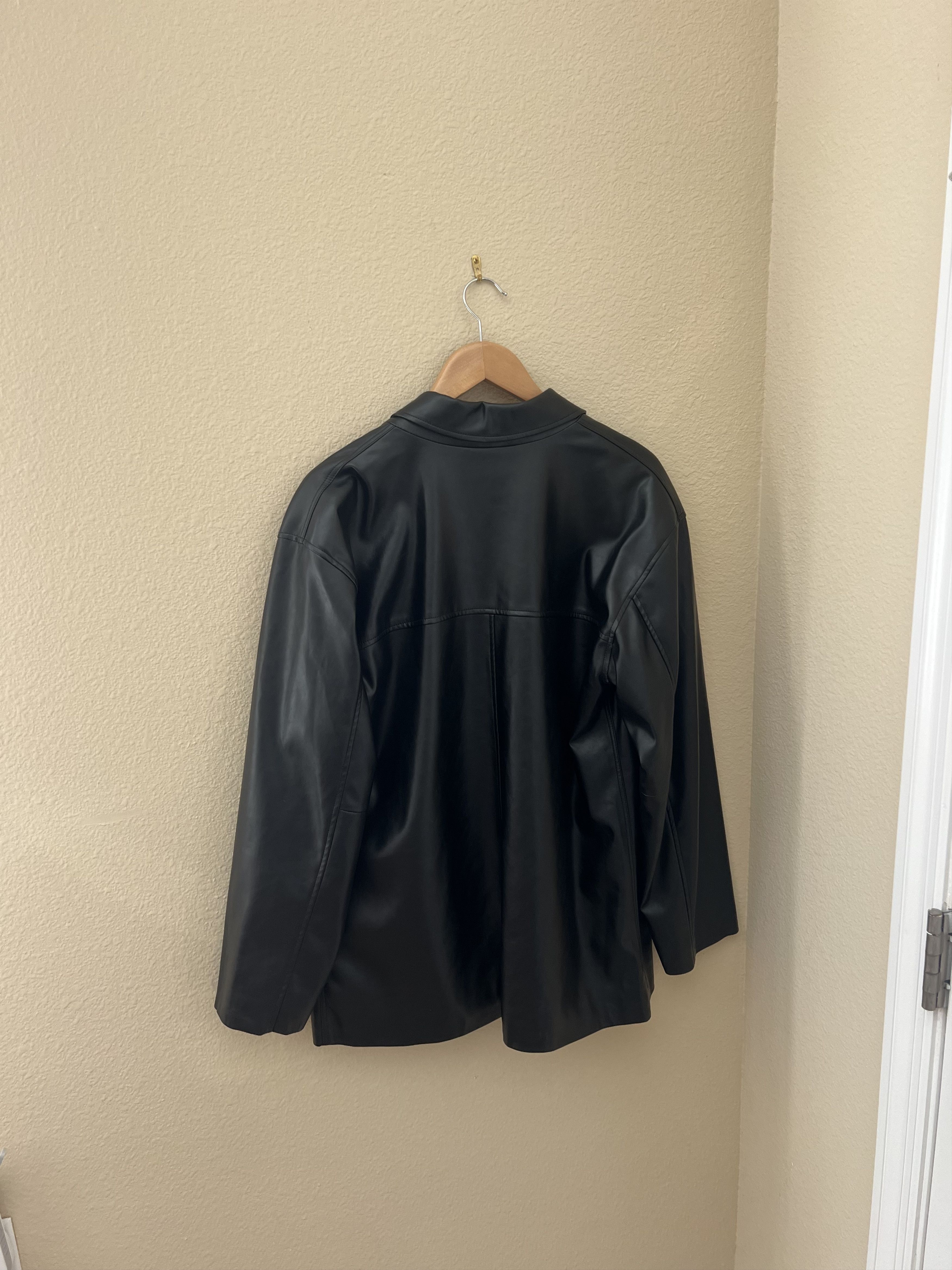 Aritzia unisex aritzia babaton leather jacket Size L / US 10 / IT 46 - 2 Thumbnail