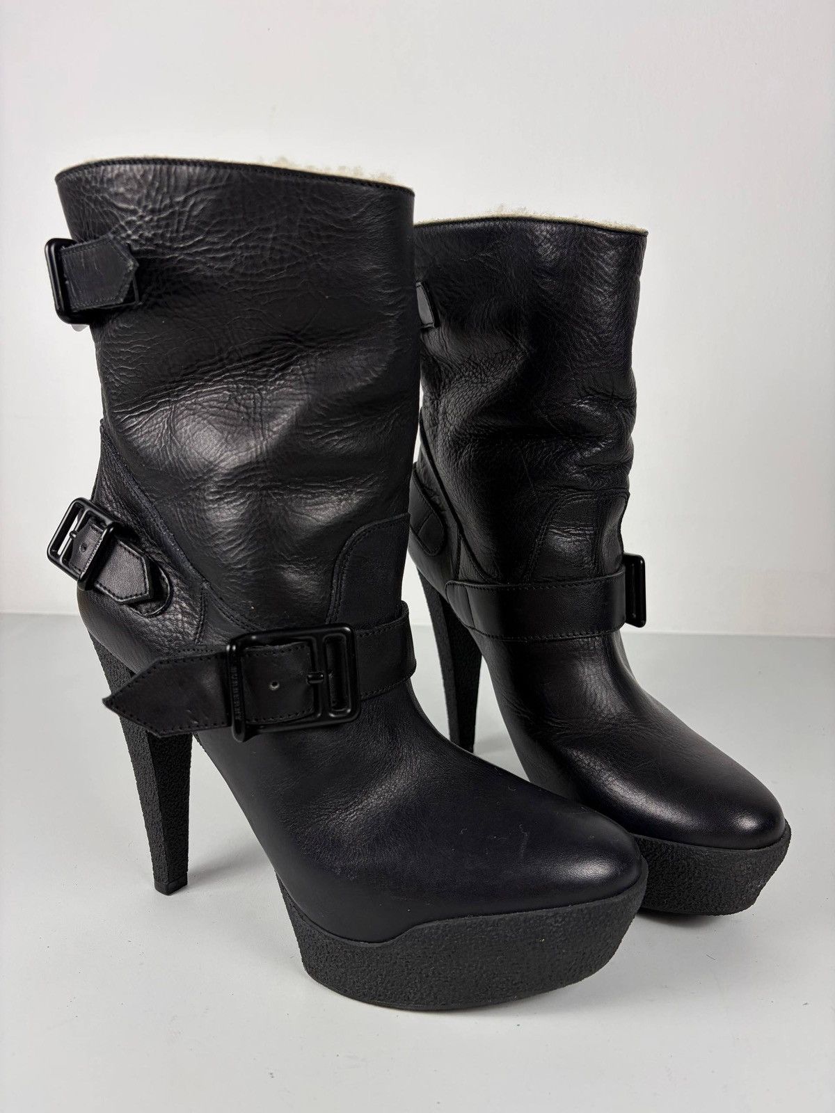 Burberry Burberry aviator fur boots Size US 11 / IT 41 - 3 Thumbnail