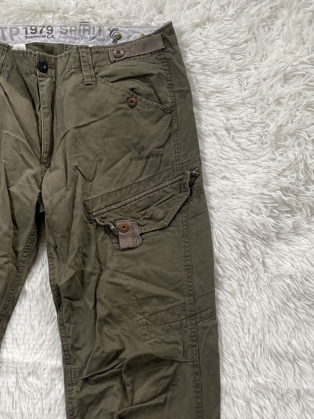 Japanese Brand 🔥FİNAL DROP❗️Yosemite CA X Think Pink Cargo Pant multipocket Size US 34 / EU 50 - 4 Thumbnail
