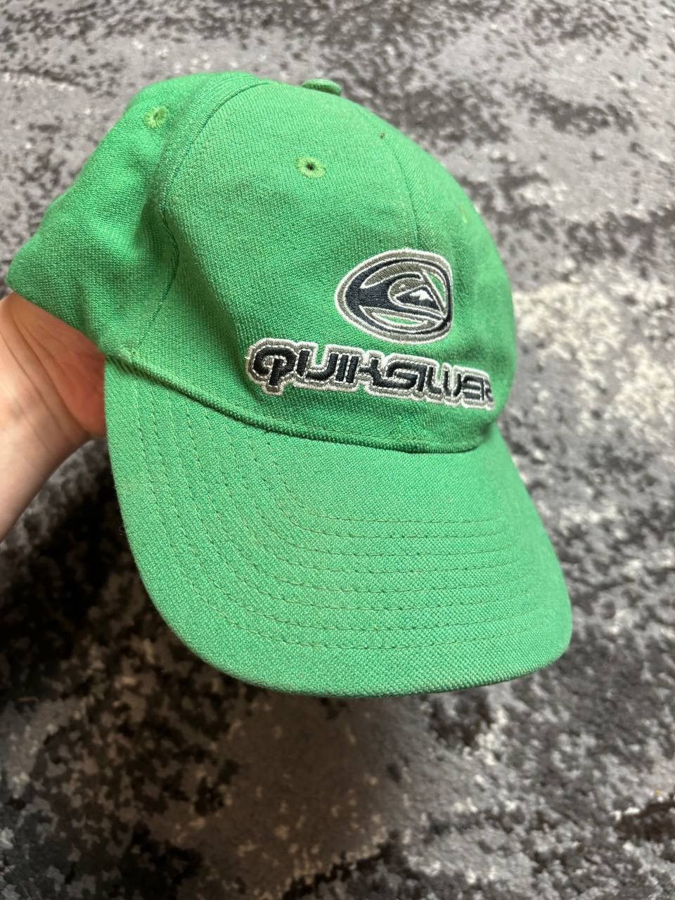 Quiksilver × Vintage Vintage Y2K Quiksilver Surf Style Skate Embroidered Logo Cap Size ONE SIZE - 1 Thumbnail