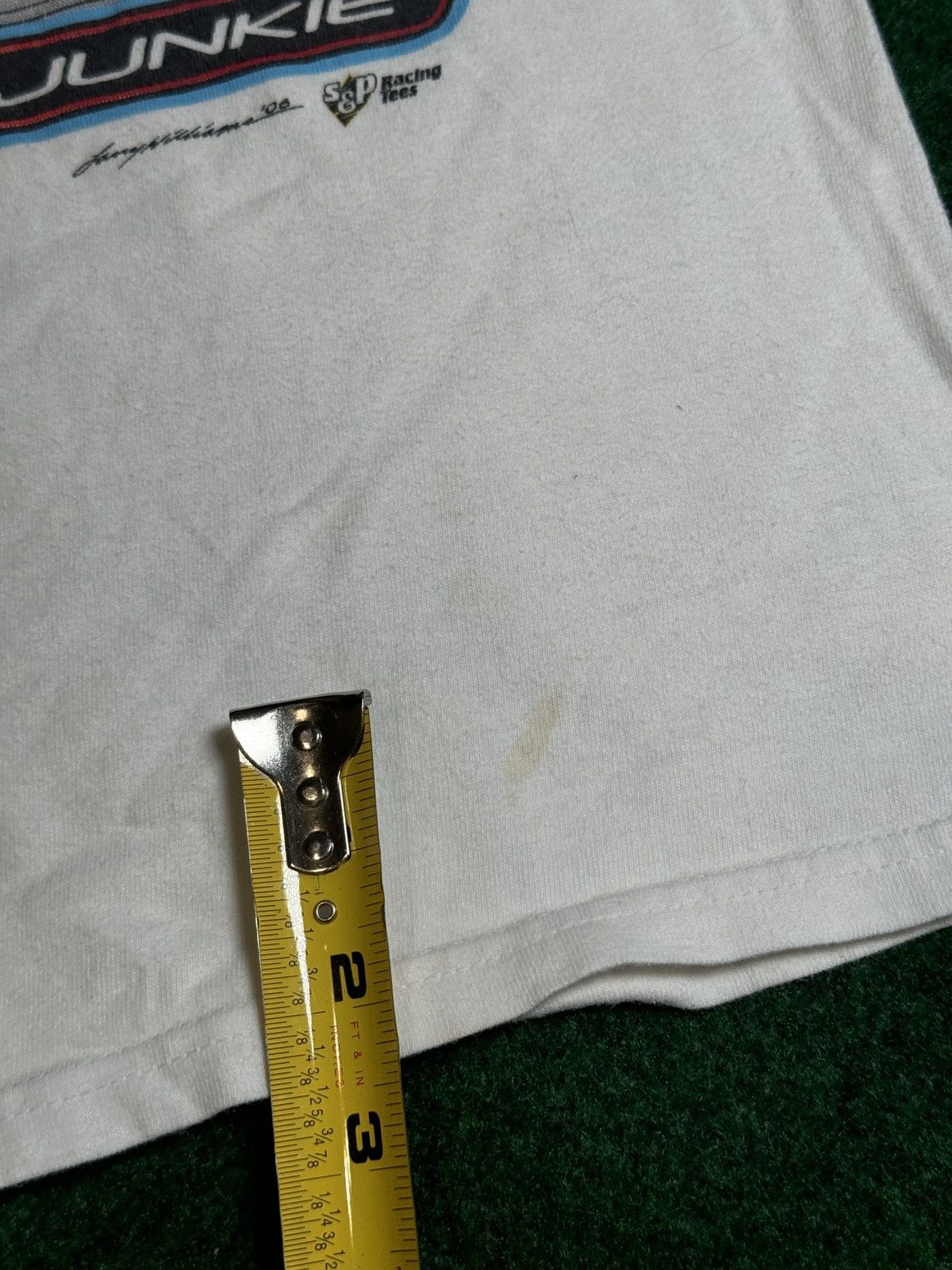 Vintage Y2K NHRA Drag Racing Nitro Junkie Muscle Car Medium T Neck Size US M / EU 48-50 / 2 - 9 Thumbnail