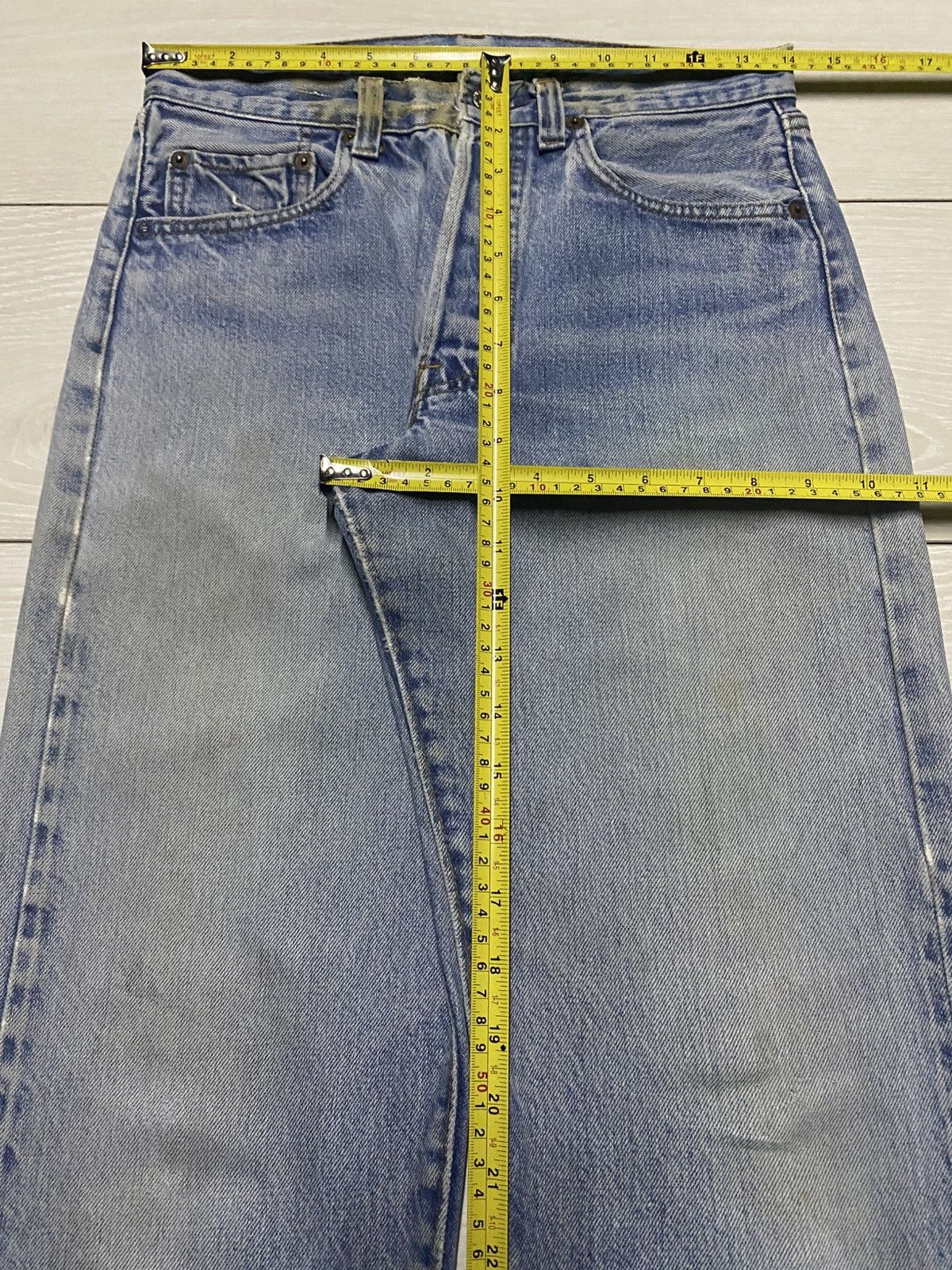 Levi's Levis 501 60s ButtonFly no.6 Selvedge Jeans Size US 28 / EU 44 - 20 Thumbnail