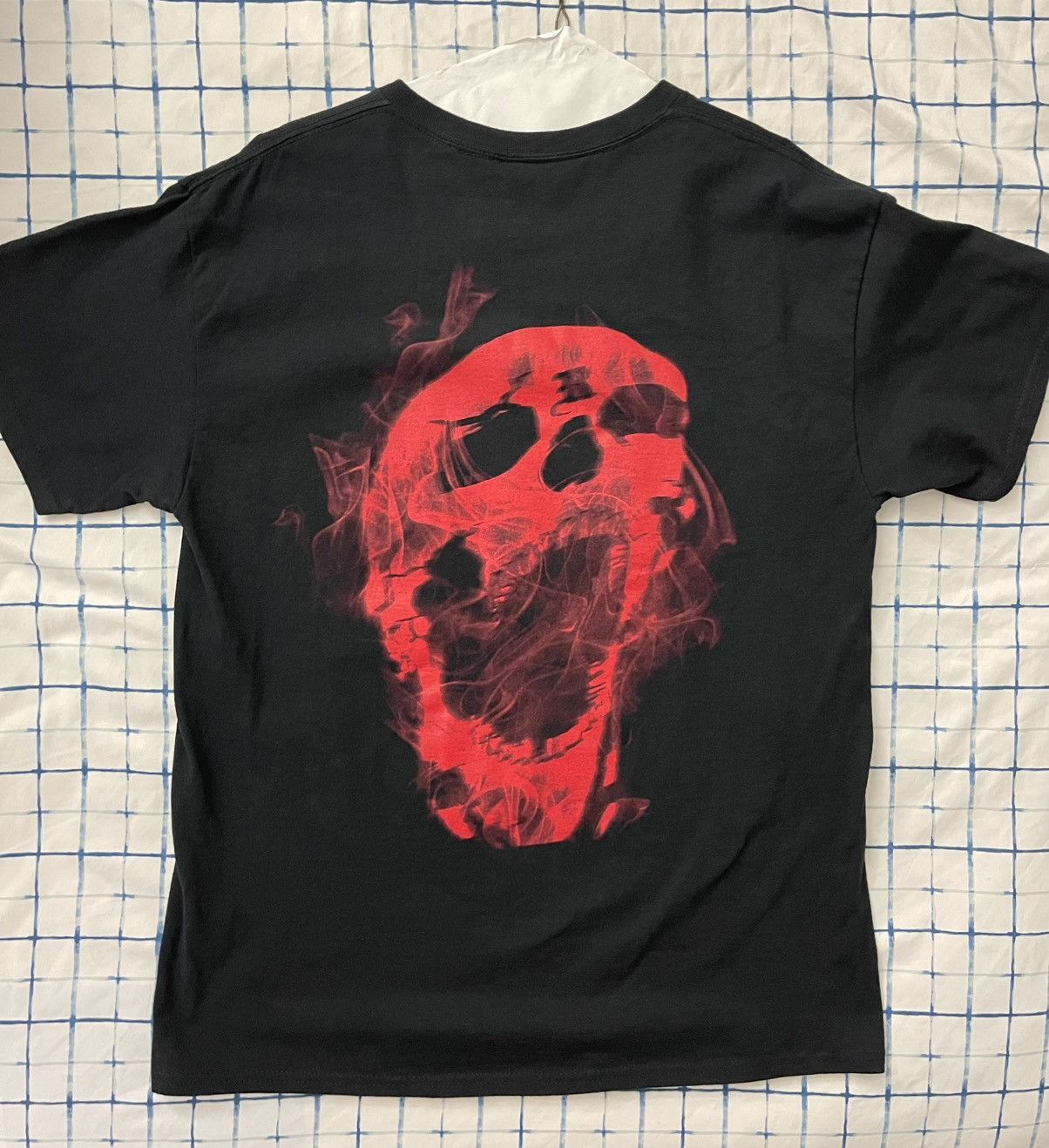 Revenge Revenge Red Smoke Skull Tee Size L LARGE Size US L / EU 52-54 / 3 - 2 Thumbnail