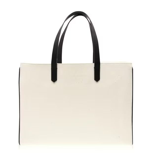 Golden Goose o1g2r1mq1024 Size: OS / Tote Bag in White & Gold Size ONE SIZE - 2 Thumbnail