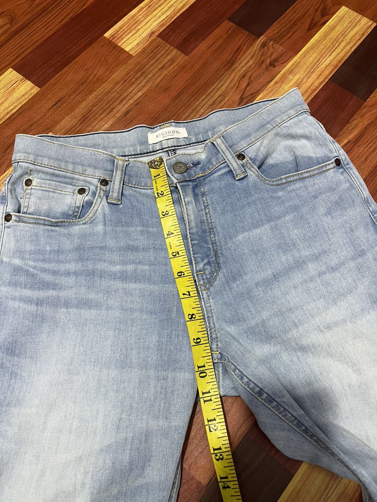 Big John Big John Japan Skinny Fit Light Wash Jeans W30 Size US 30 / EU 46 - 17 Thumbnail