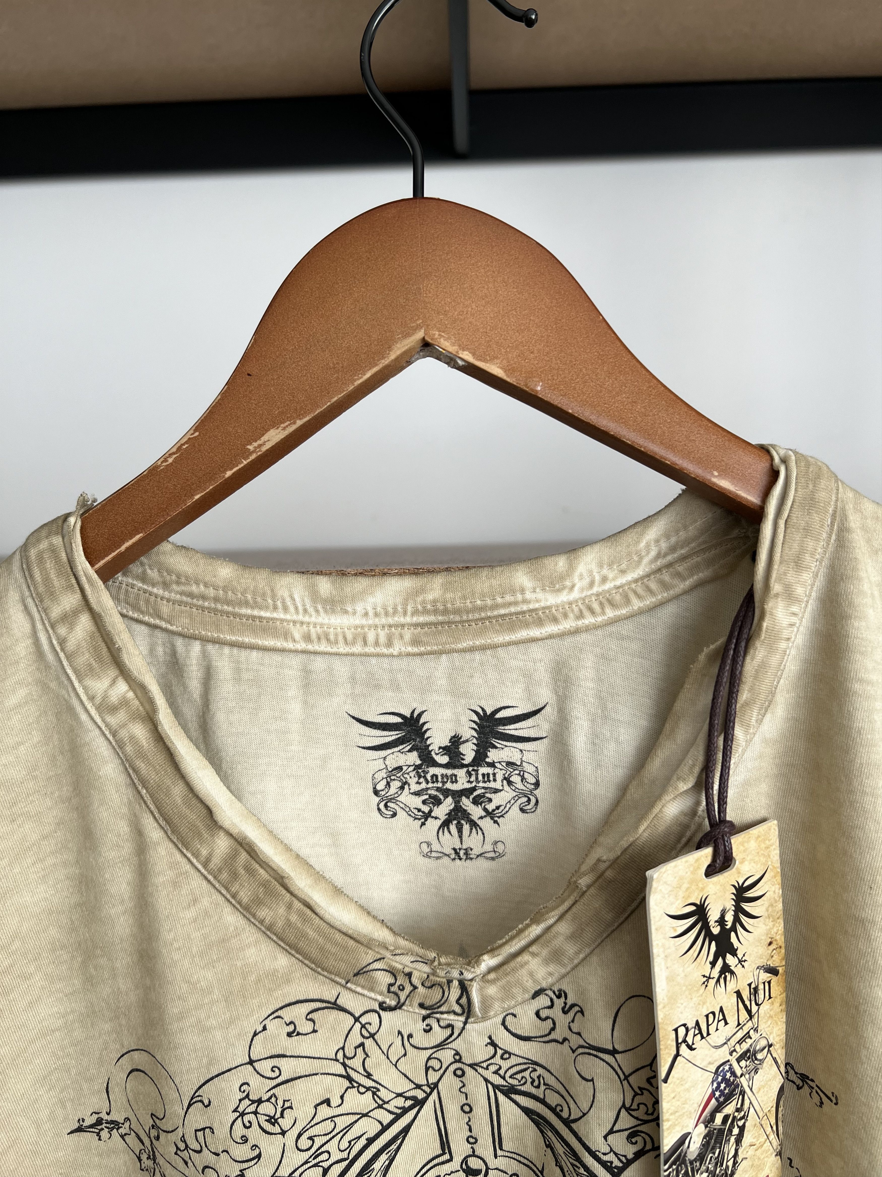 Affliction Affliction Style Rapa Nui Eagle Skull Y2K T-shirt Size US XL / EU 56 / 4 - 8 Thumbnail