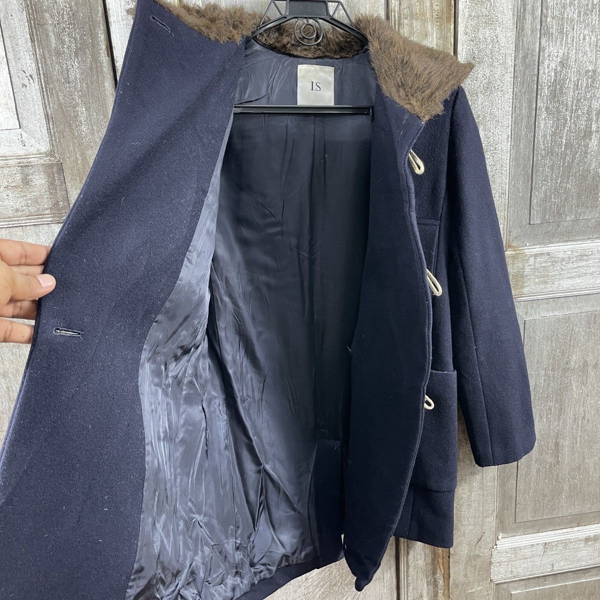Designer × Issey Miyake × Sunao Kuwahara Vintage Sunao Kuwahara Long Trench Coat Jacket Size M / US 6-8 / IT 42-44 - 3 Thumbnail