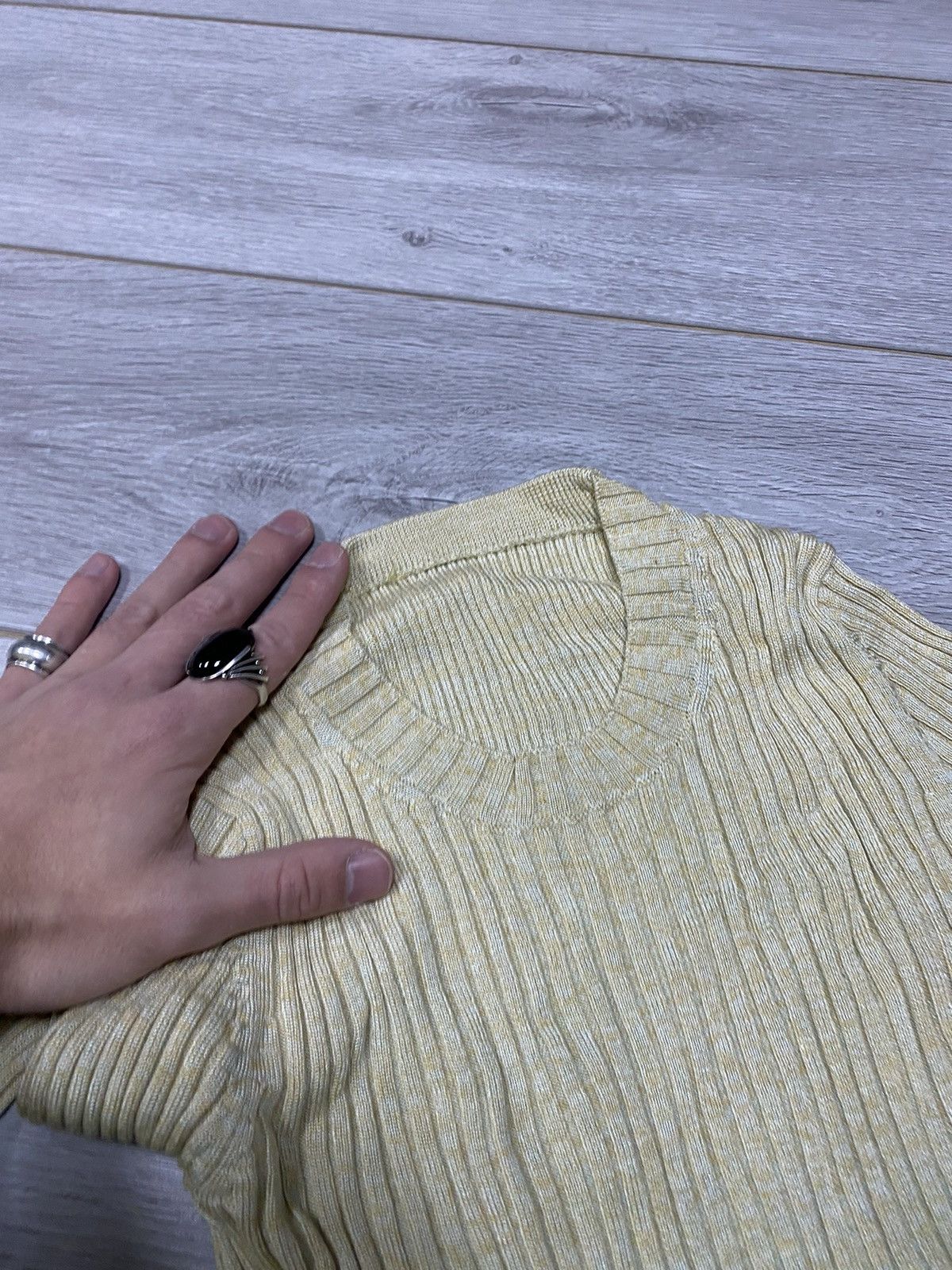 Acne Studios Acne Studios Rasha Mouline pocket gradient sweater Size XS / US 0-2 / IT 36-38 - 6 Thumbnail