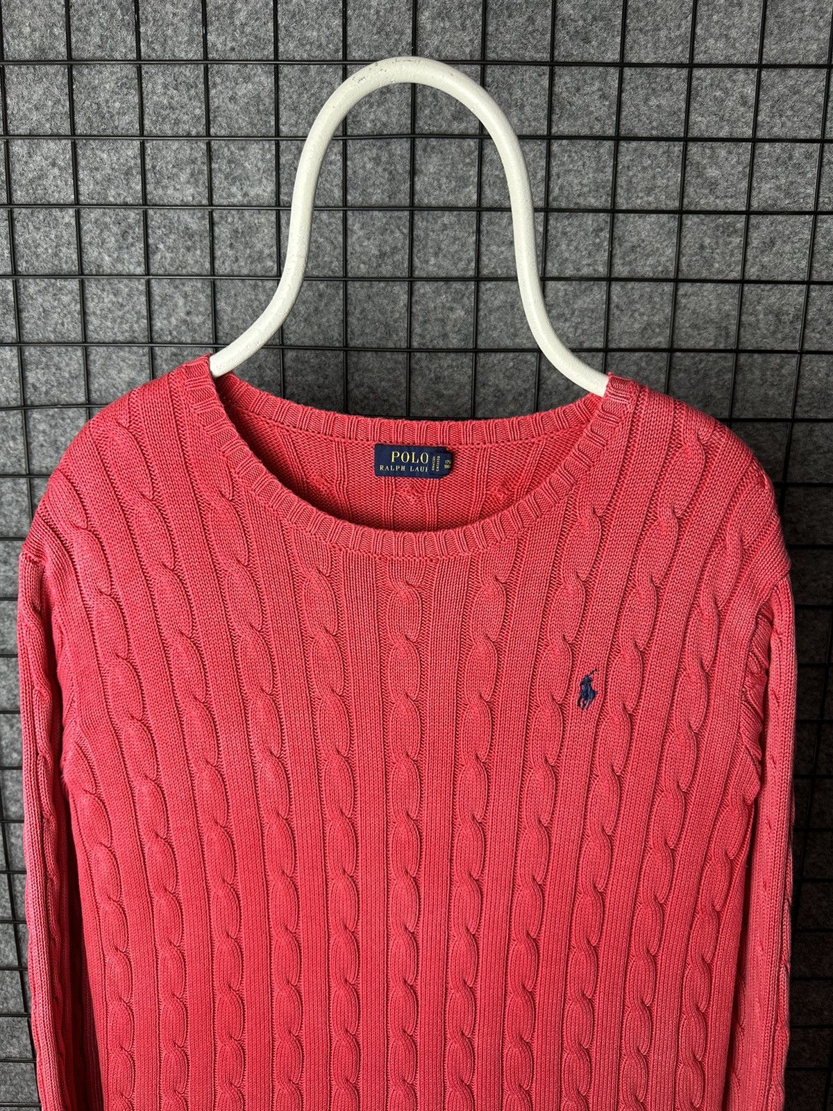 Ralph Lauren Polo Ralph Lauren Cable Knit Cotton Sweater Size XL Size XL / US 12-14 / IT 48-50 - 2 Thumbnail