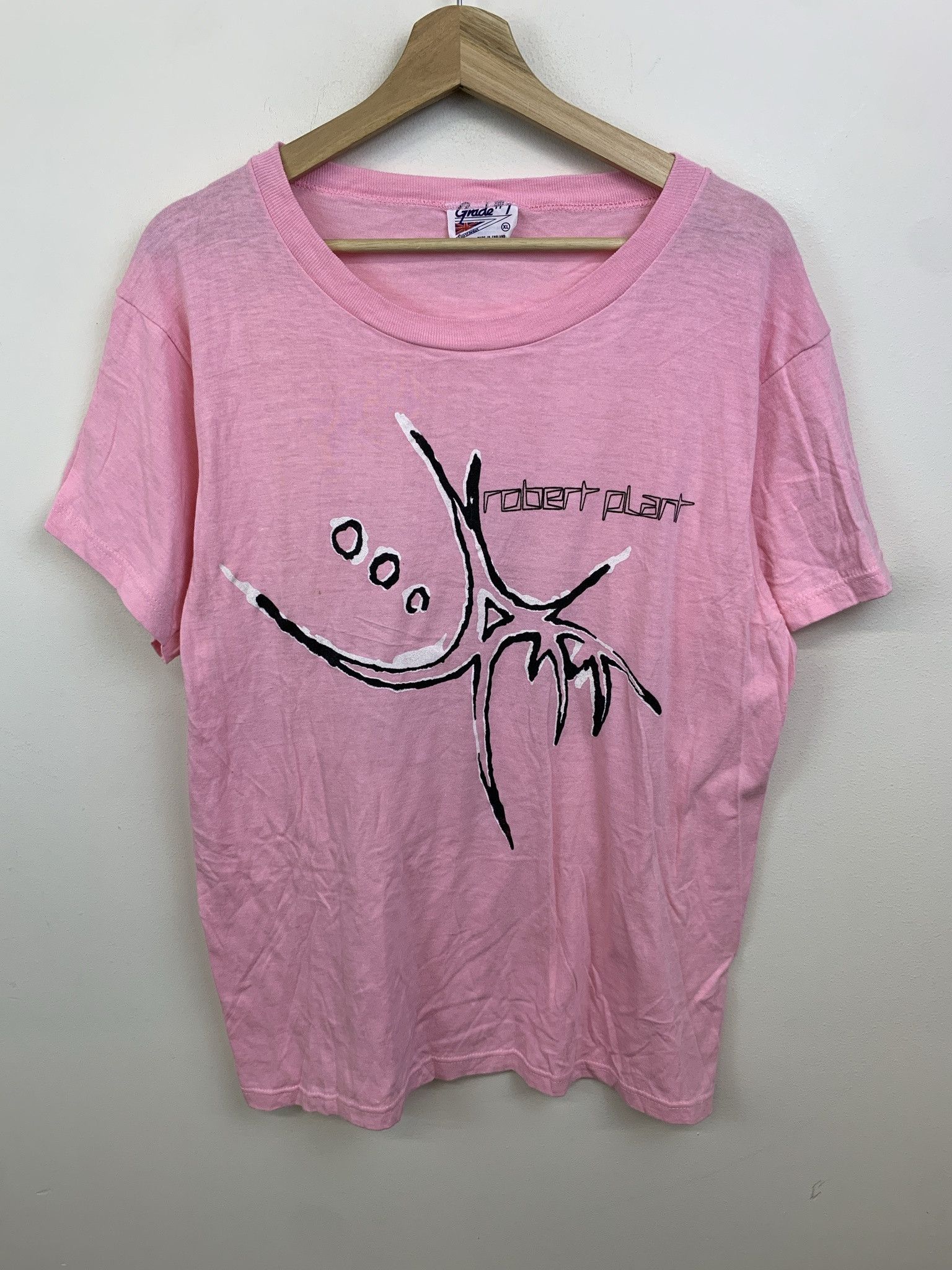 Other Vitnage 1980s Robert Plant Pink Floyd Tee Size M (XL) Size US M / EU 48-50 / 2 - 1 Thumbnail
