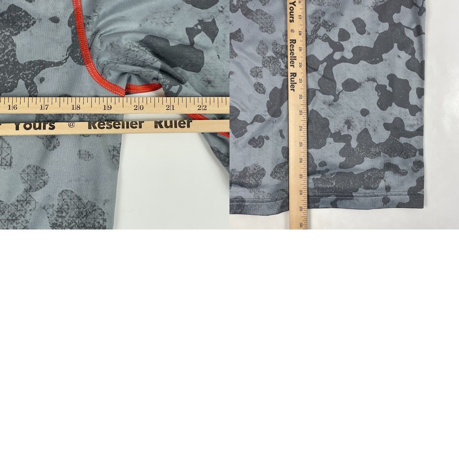 Under Armour Under Armour Shirt Mens Medium Gray ColdGear Compression Camouflage Size US M / EU 48-50 / 2 - 9 Thumbnail