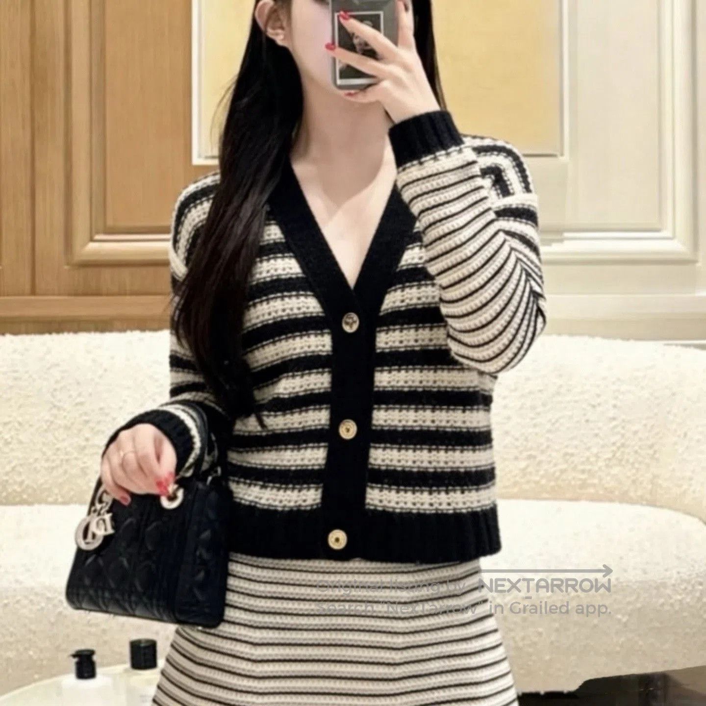 Dior DIOR Striped V. Size XS / US 0-2 / IT 36-38 - 7 Thumbnail