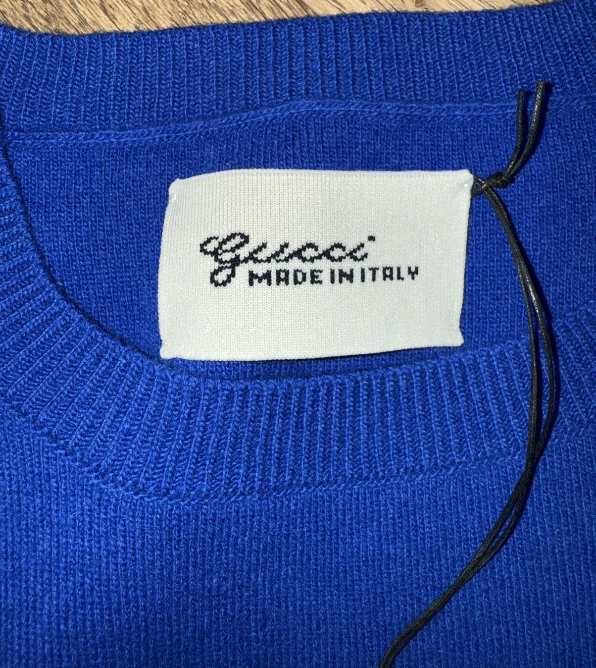 Gucci Maglione Gucci unisex blu elettrico Size US S / EU 44-46 / 1 - 10 Thumbnail