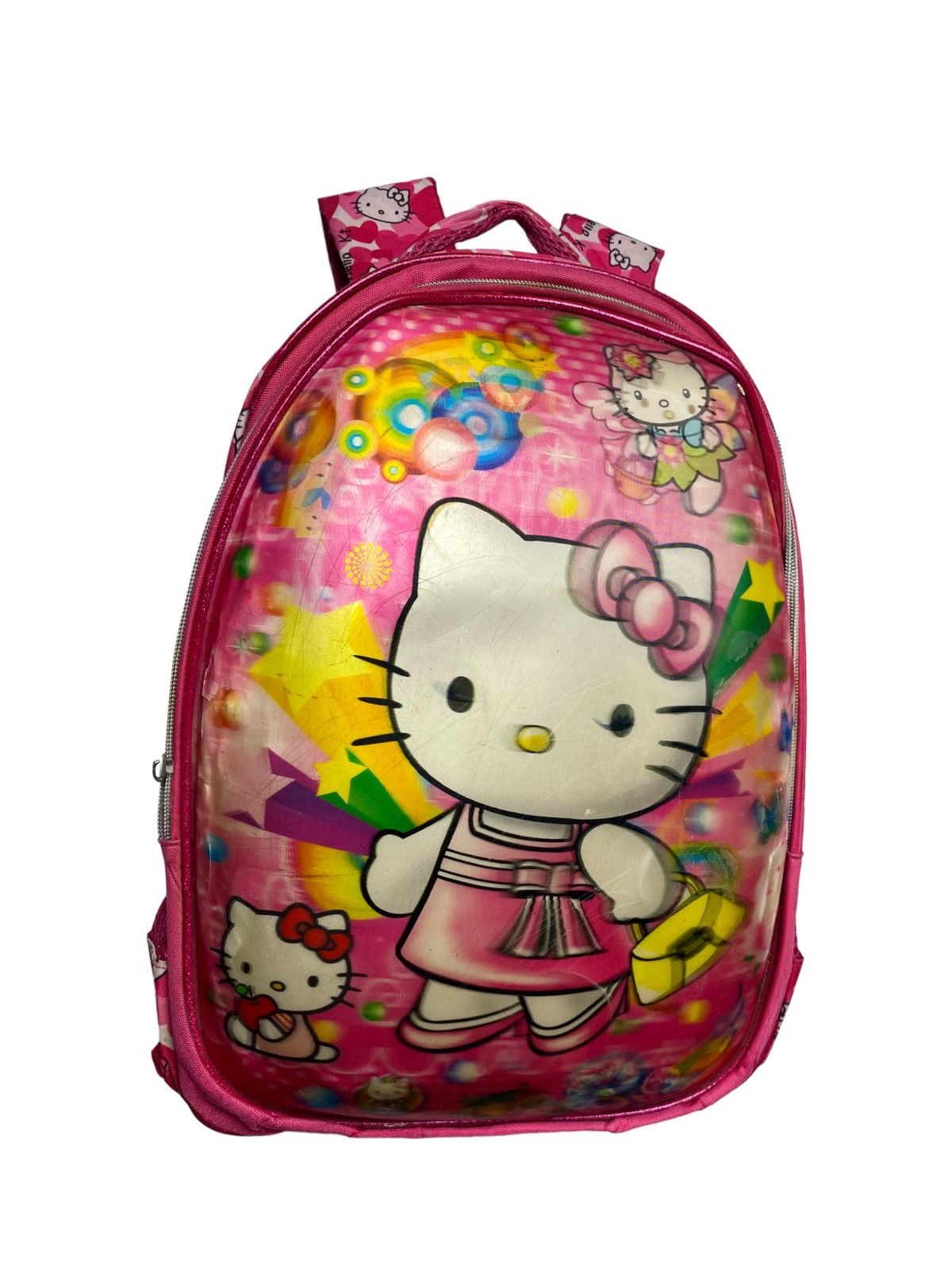 Angel Blue 1980s Hello Kitty - Hologram TV Backpack Mascots Size ONE SIZE - 3 Thumbnail