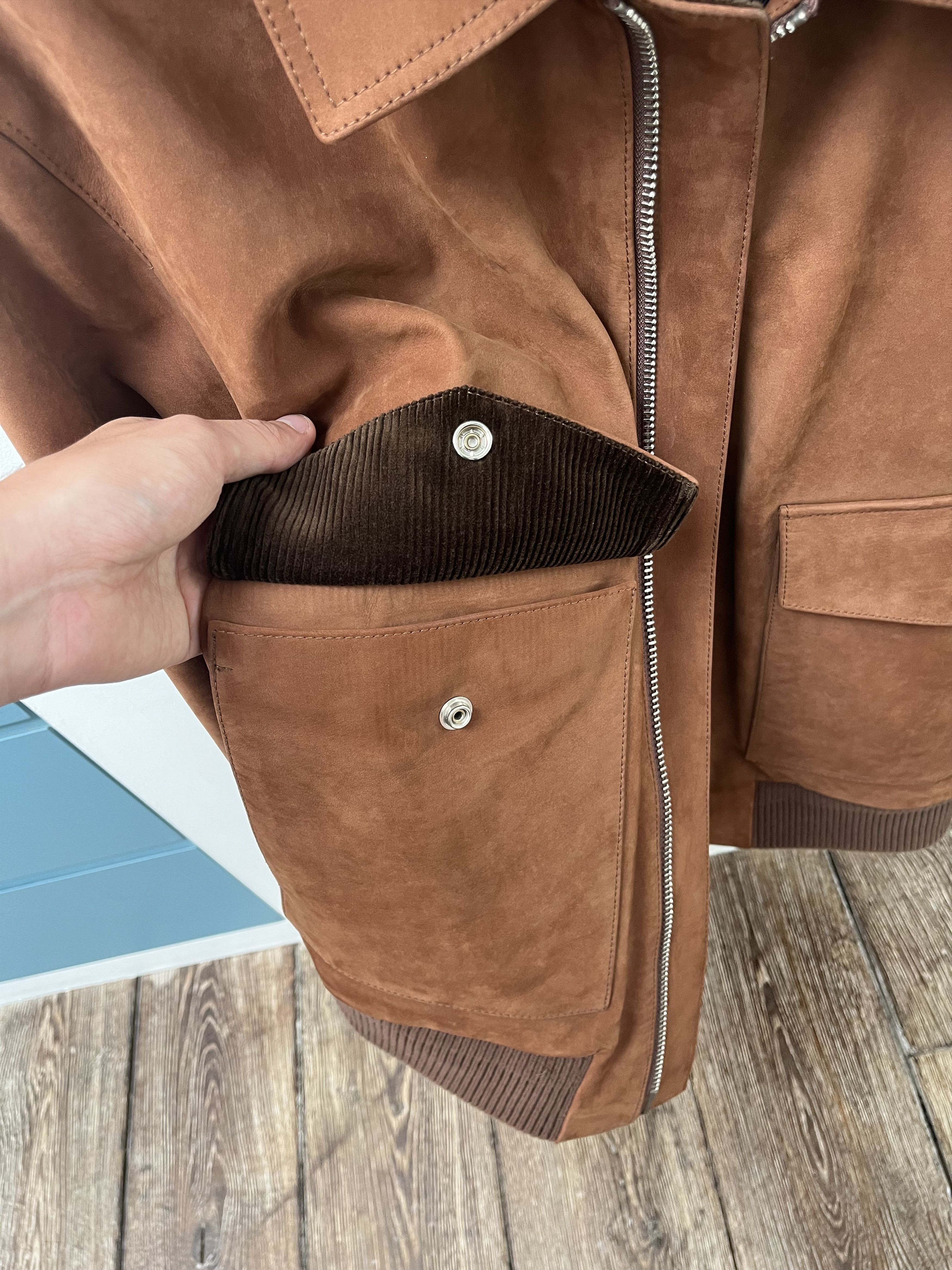 Acne Studios Acne Studios Calf Leather Bomber Jacket Size US M / EU 48-50 / 2 - 5 Thumbnail