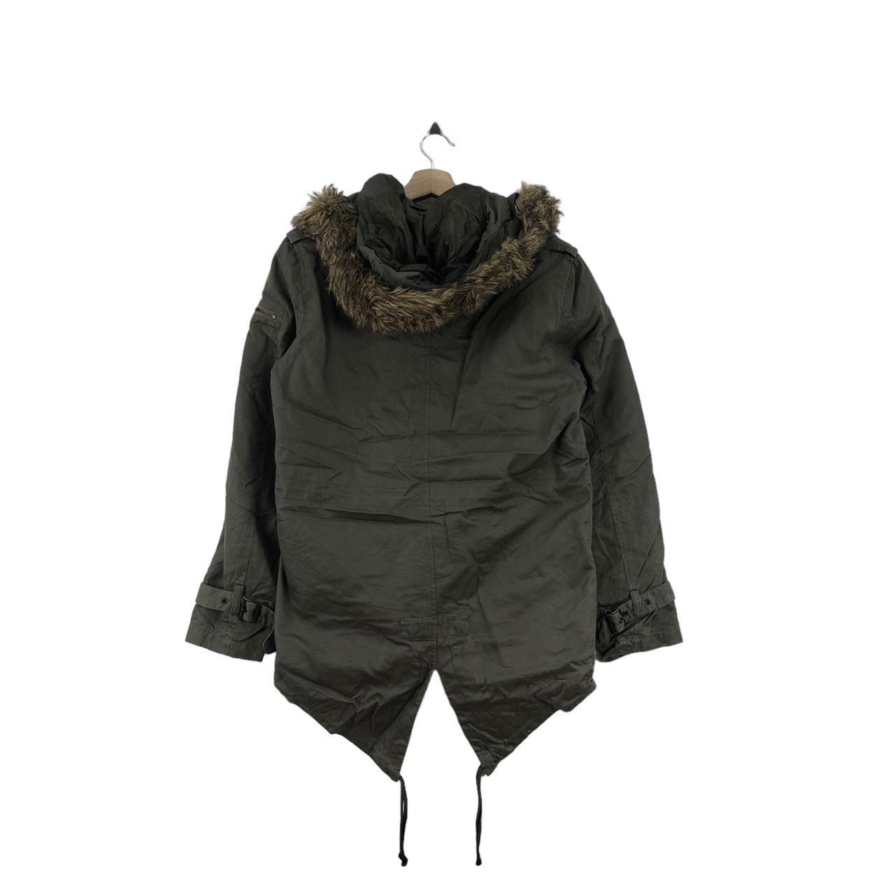 French Connection FRENCH CONNECTION Faux Fur Winter Parka Jacket Windbreaker Size M / US 6-8 / IT 42-44 - 2 Thumbnail