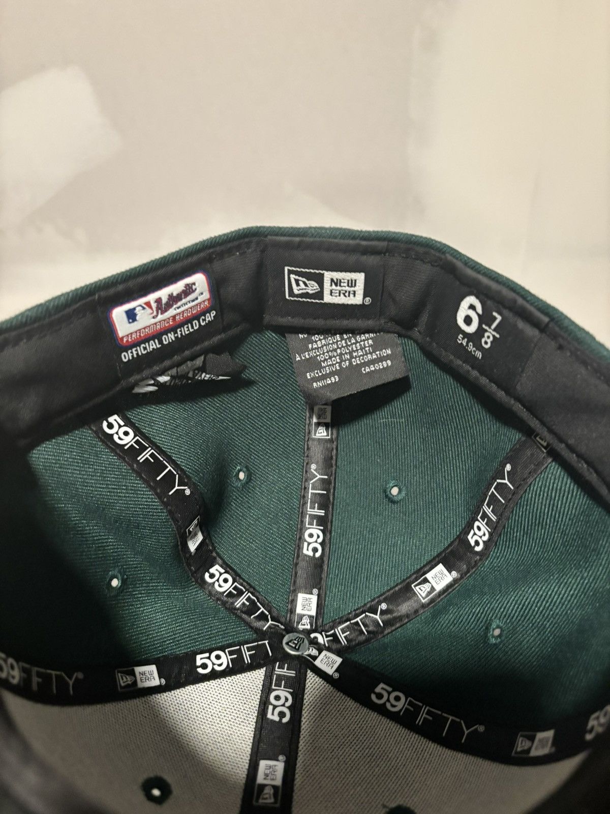 New Era × Vintage Oakland Athletics Fitted Baseball Hat Size ONE SIZE - 6 Thumbnail