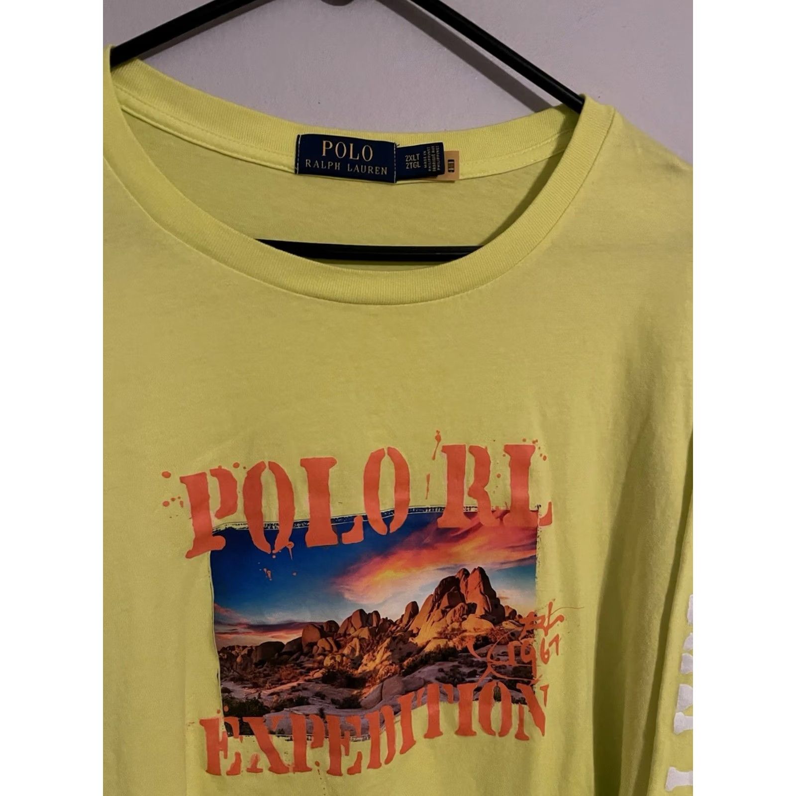 Polo Ralph Lauren Polo Ralph Lauren Voyager Expedition T-Shirt Long Sleeve Big/Tall 2XLT Men's Size US XXL / EU 58 / 5 - 2 Thumbnail