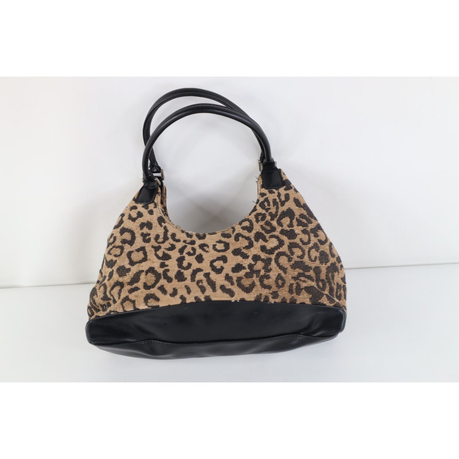 Vintage Vintage 90s Streetwear Babydoll Leopard Cheetah Purse Bag Size ONE SIZE - 5 Thumbnail