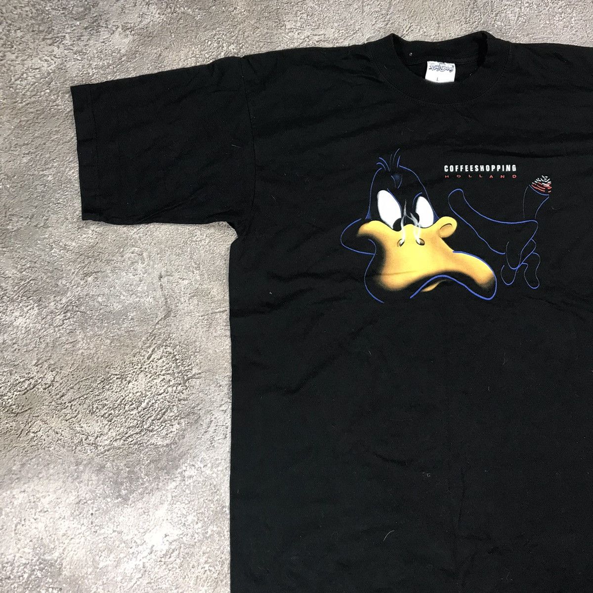 Vintage Vintage Y2K Graphic Tee Funny Print Streetwear Skate Slim S Size US S / EU 44-46 / 1 - 3 Thumbnail