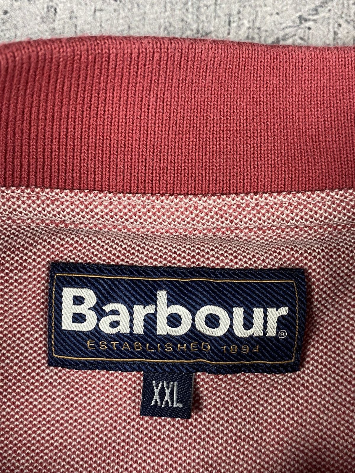 Barbour Vintage Barbour Designer Polo Shirt Size US XXL / EU 58 / 5 - 8 Thumbnail